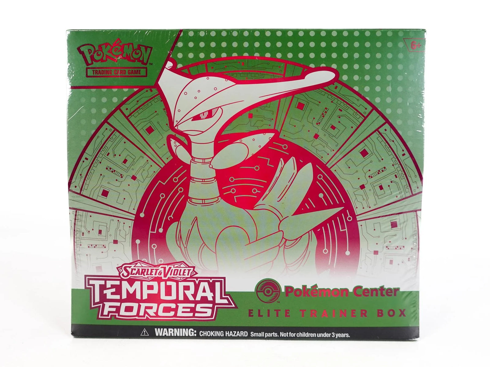 DRAFT - Pokemon Scarlet & Violet Temporal Forces Pokemon Center Elite Trainer Box | Iron Leaves