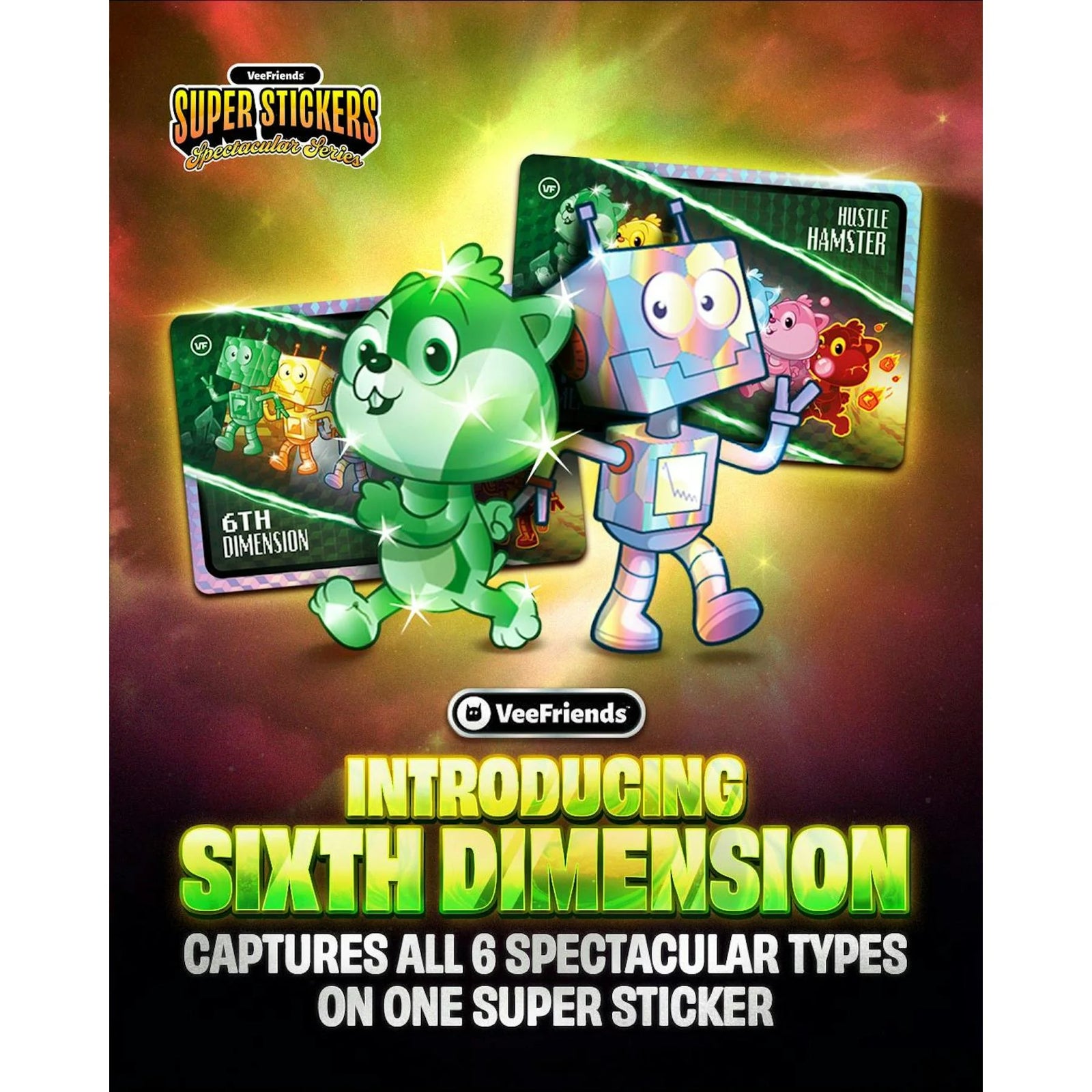 DRAFT - 2026 VeeFriends Super Stickers Spectacular Series Box | dacardworld:BVB80N7730