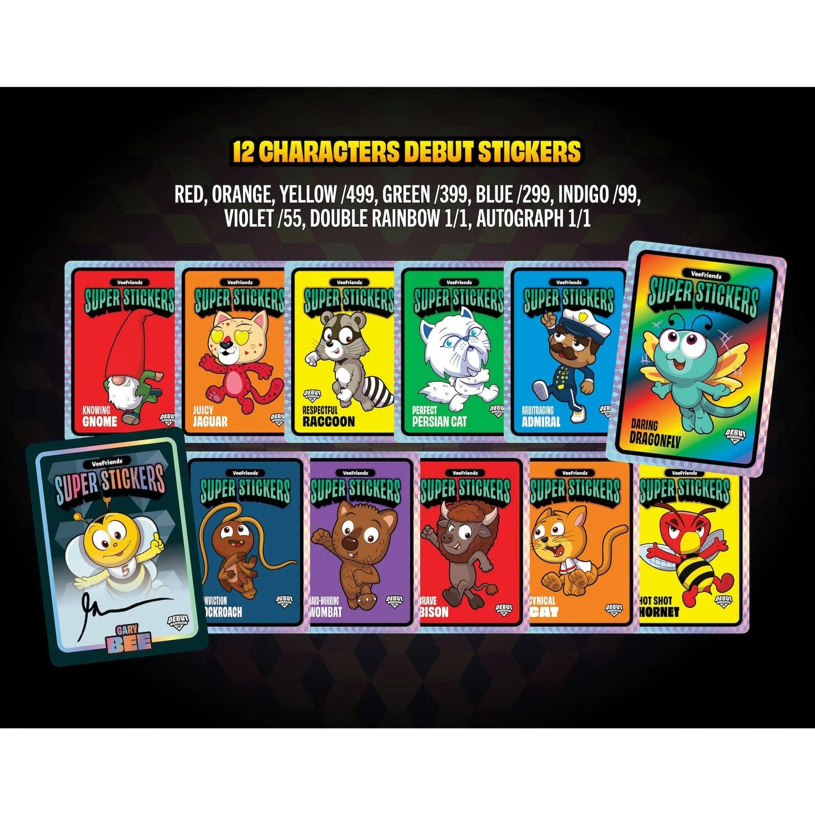 DRAFT - 2026 VeeFriends Super Stickers Spectacular Series Box | dacardworld:BVB80N7730