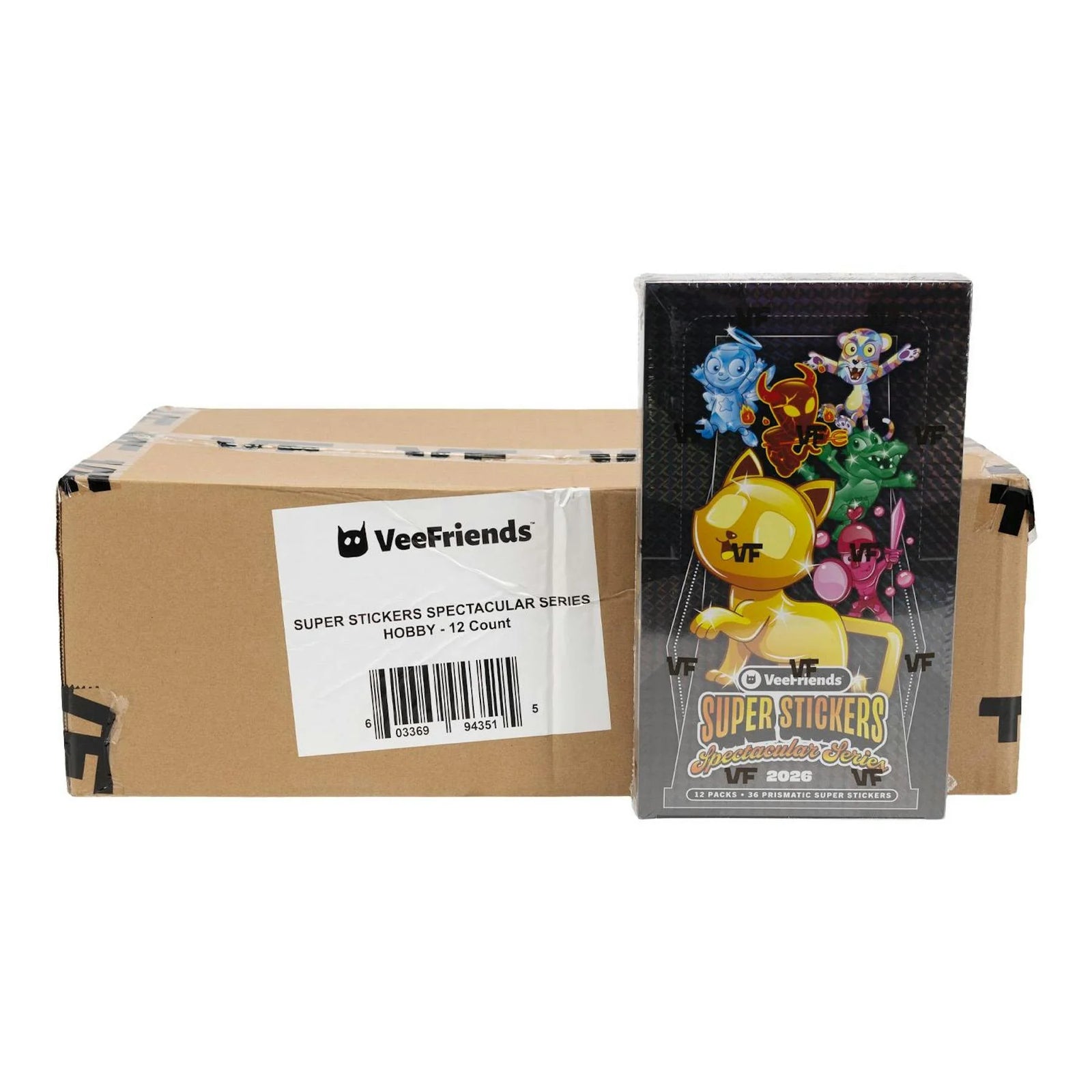 DRAFT - 2026 VeeFriends Super Stickers Spectacular Series 12-Box Case