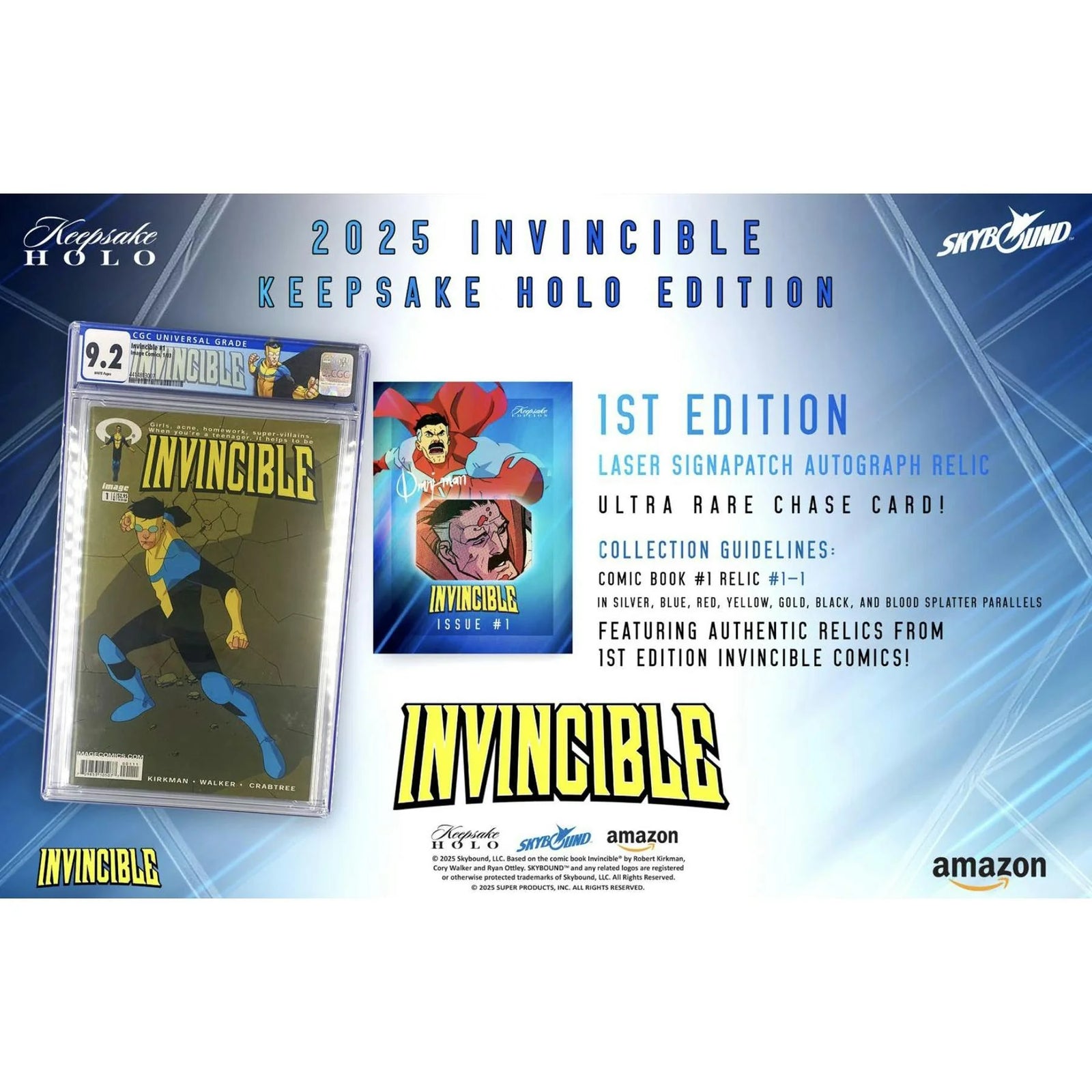 DRAFT - Invincible 1st Edition Season 1 Holo Breaker Edition 10-Box Case