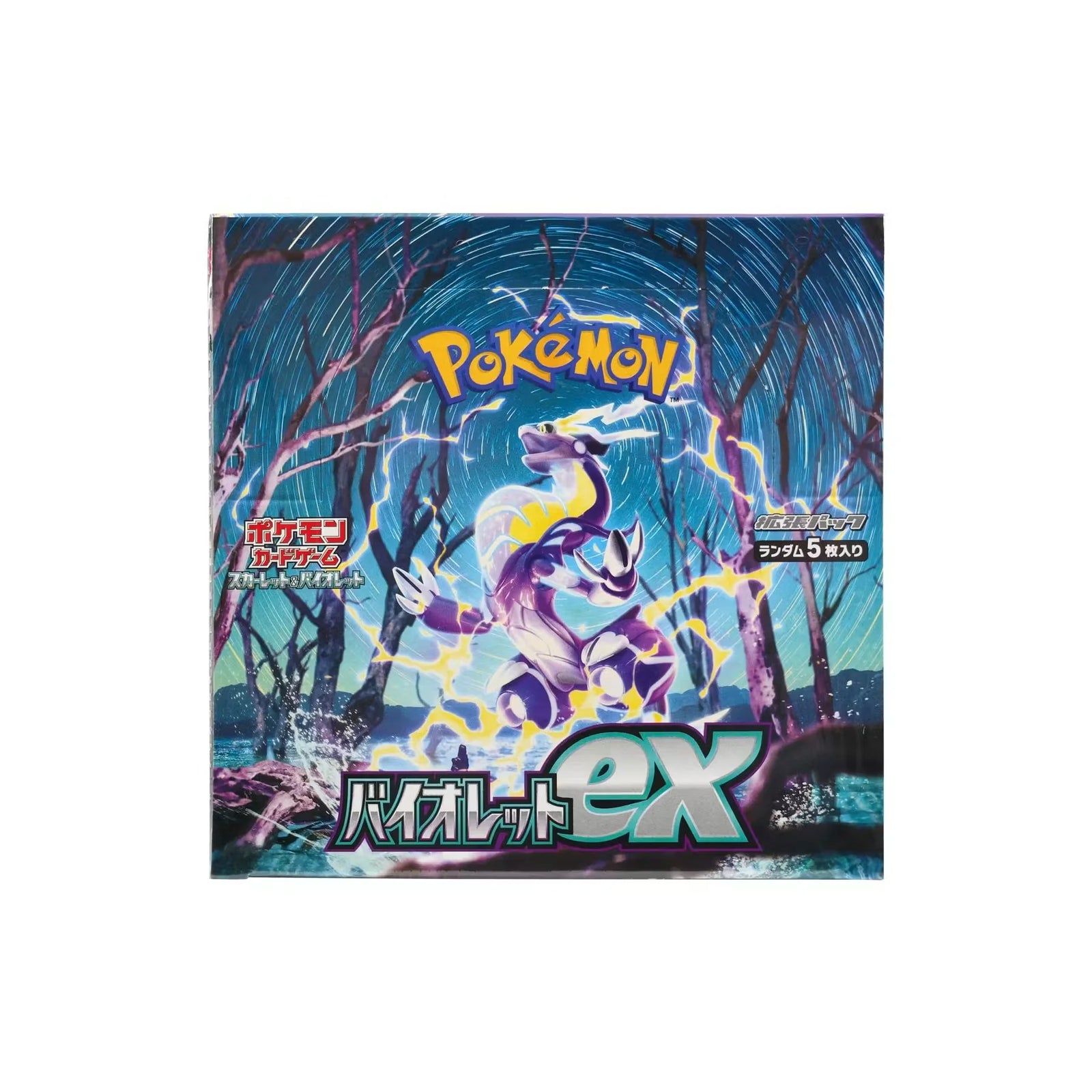 Pokemon Scarlet & Violet Violet ex Booster Box | Japanese Sealed (Ships Sealed Only)