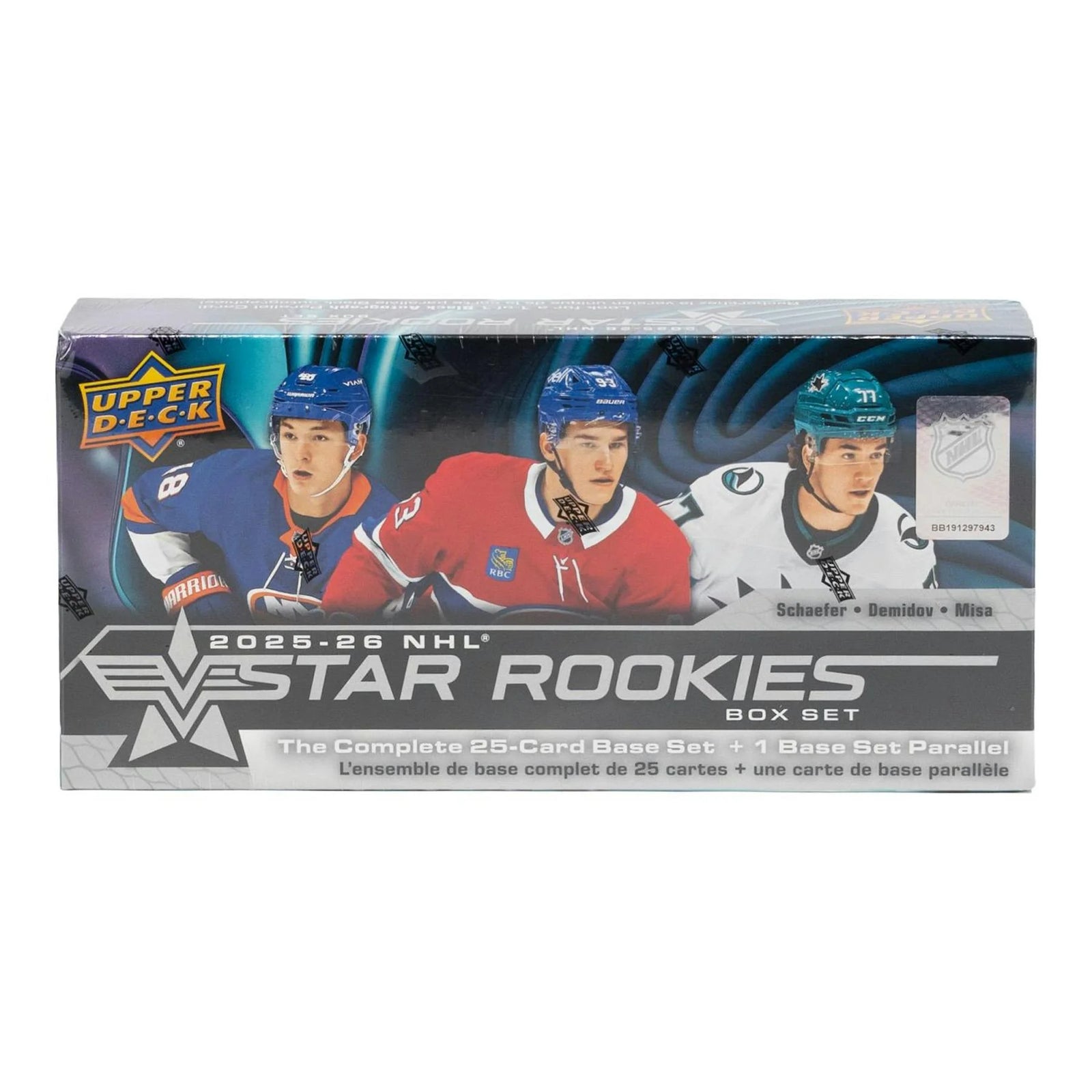 DRAFT - New 2025/26 Upper Deck NHL Star Rookies Box 20-Set Case