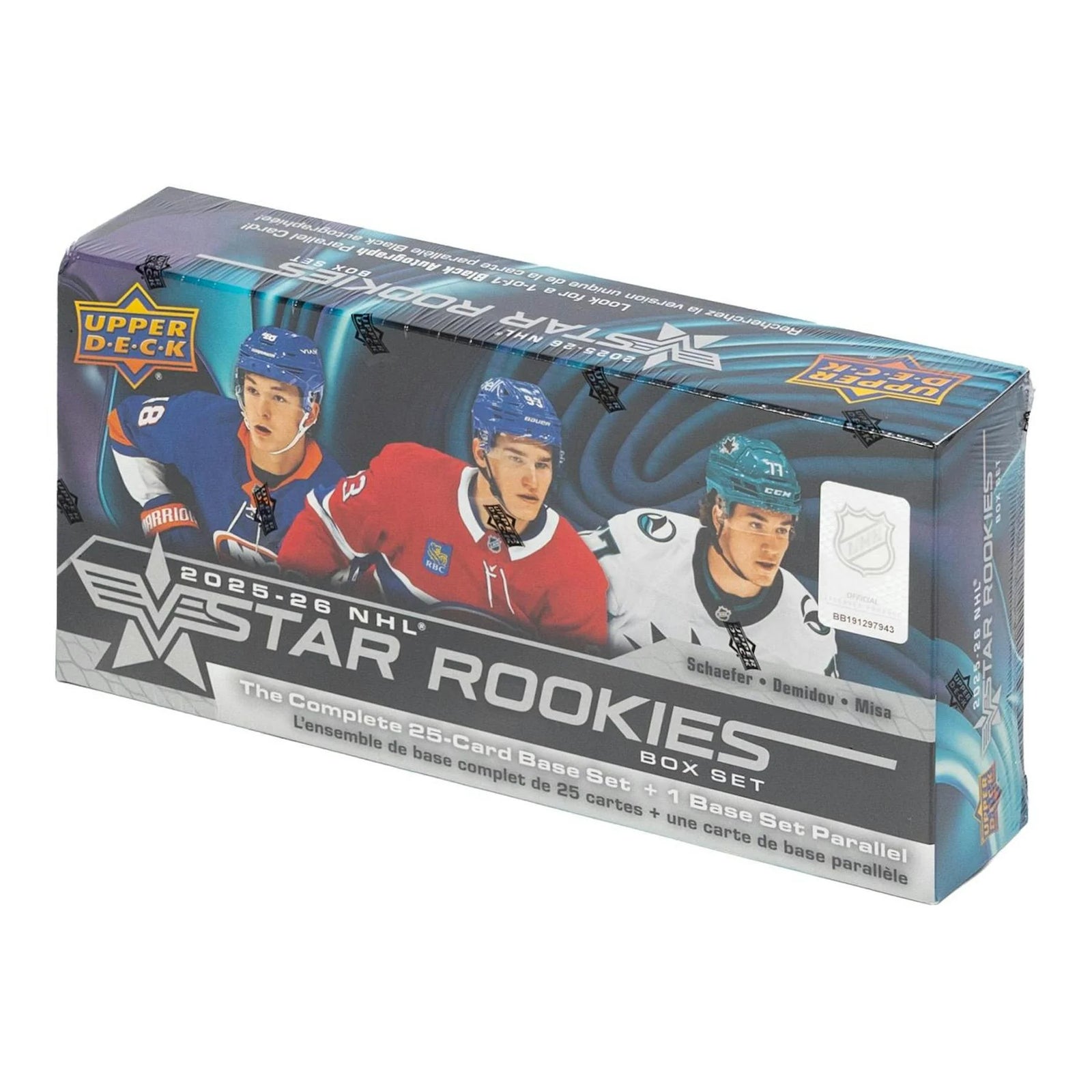 DRAFT - New 2025/26 Upper Deck NHL Star Rookies Box 20-Set Case