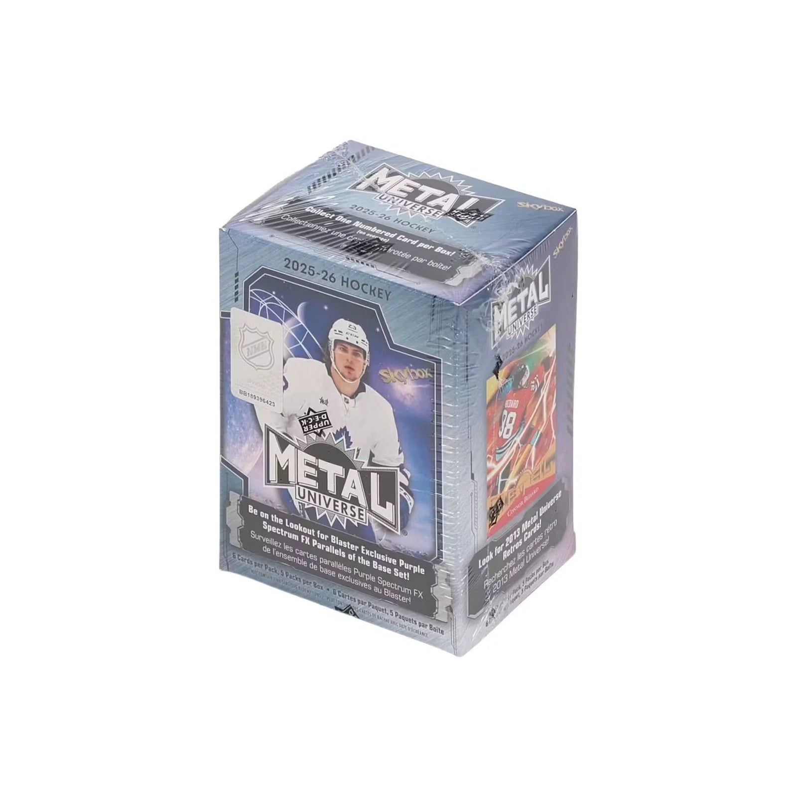 2025 26 Upper Deck Skybox Metal Universe Hockey Blaster Box