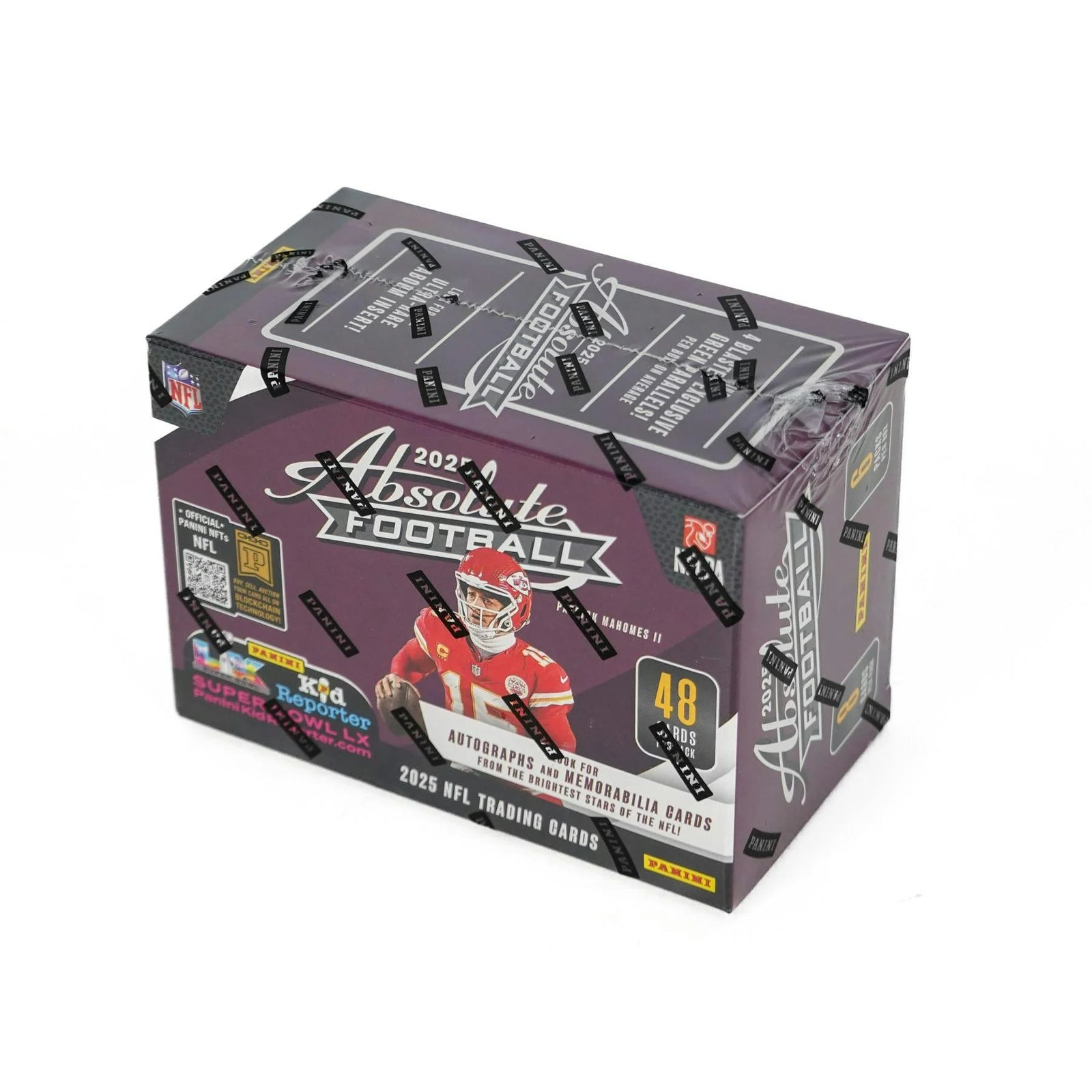 DRAFT - 2025 Panini Absolute Football Blaster Box (Green Parallels!) (Purple Box)