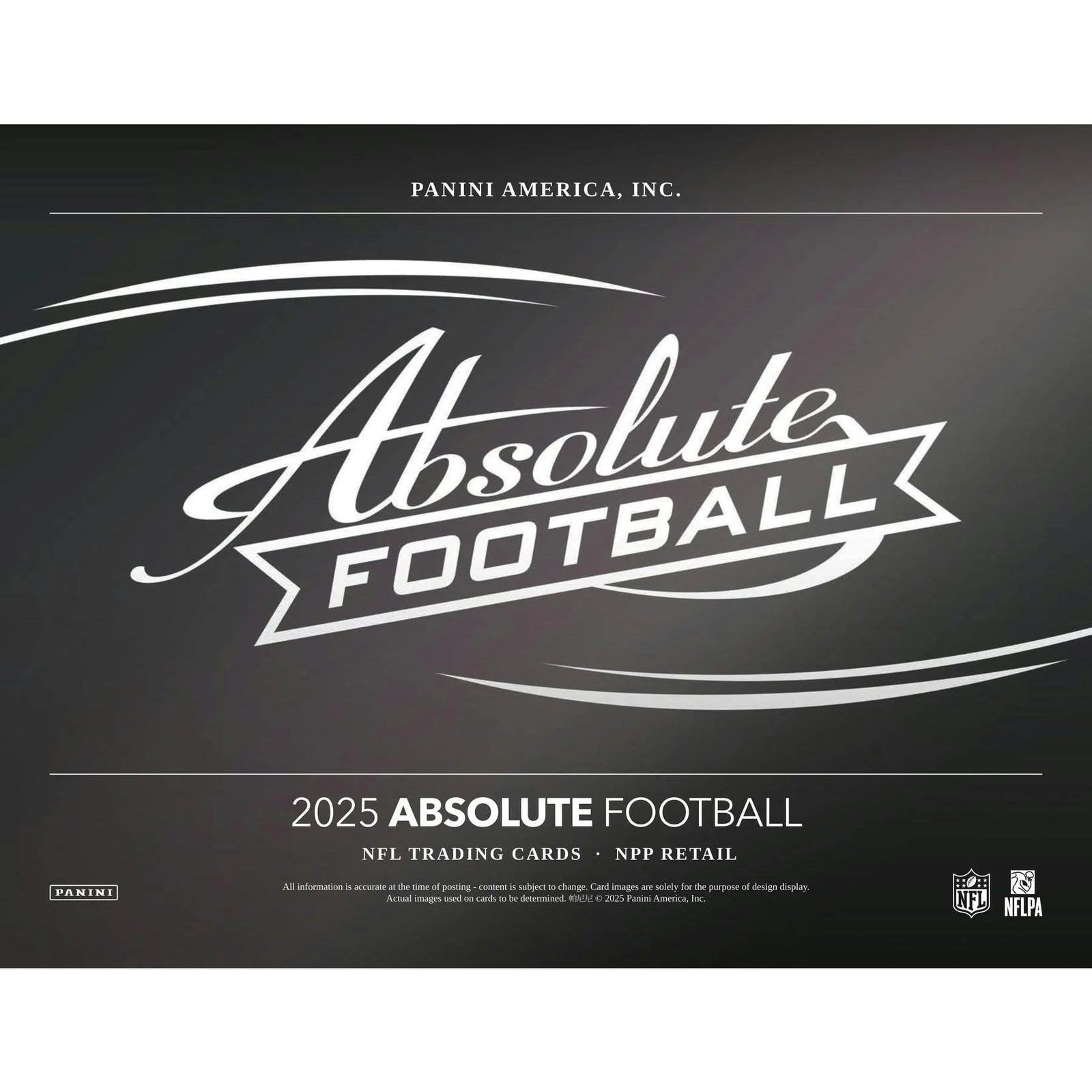 DRAFT - 2025 Panini Absolute Football Blaster Box (Green Parallels!) (Purple Box)