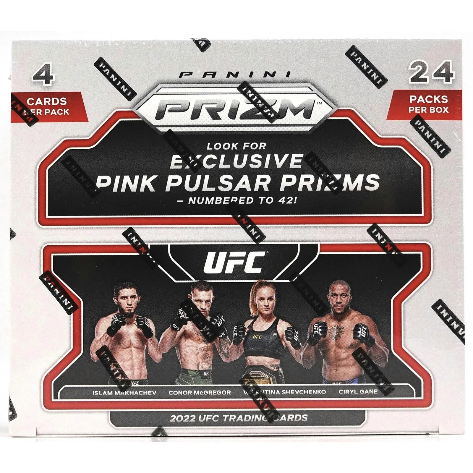 DRAFT - Just In 2022 Panini Prizm UFC 24-Pack Retail Box (Pink Pulsar Prizms!)