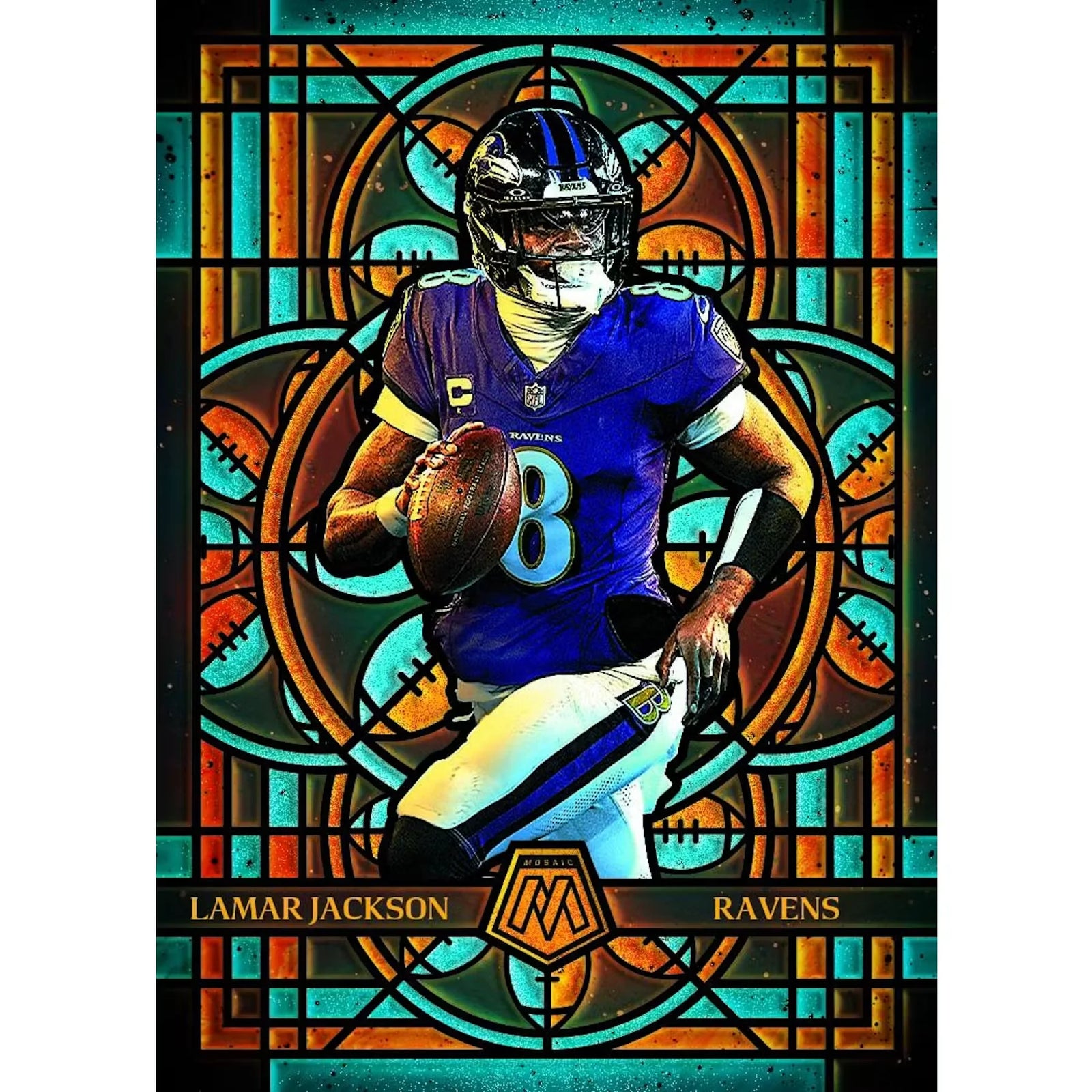 2025 Panini Mosaic Football FOTL Hobby Box | 2 Autos, 5 Silver Prizms (Ships Sealed Only)