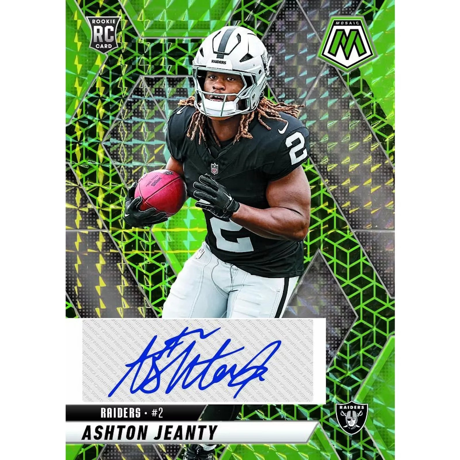 2025 Panini Mosaic Football FOTL Hobby Box | 2 Autos, 5 Silver Prizms (Ships Sealed Only)