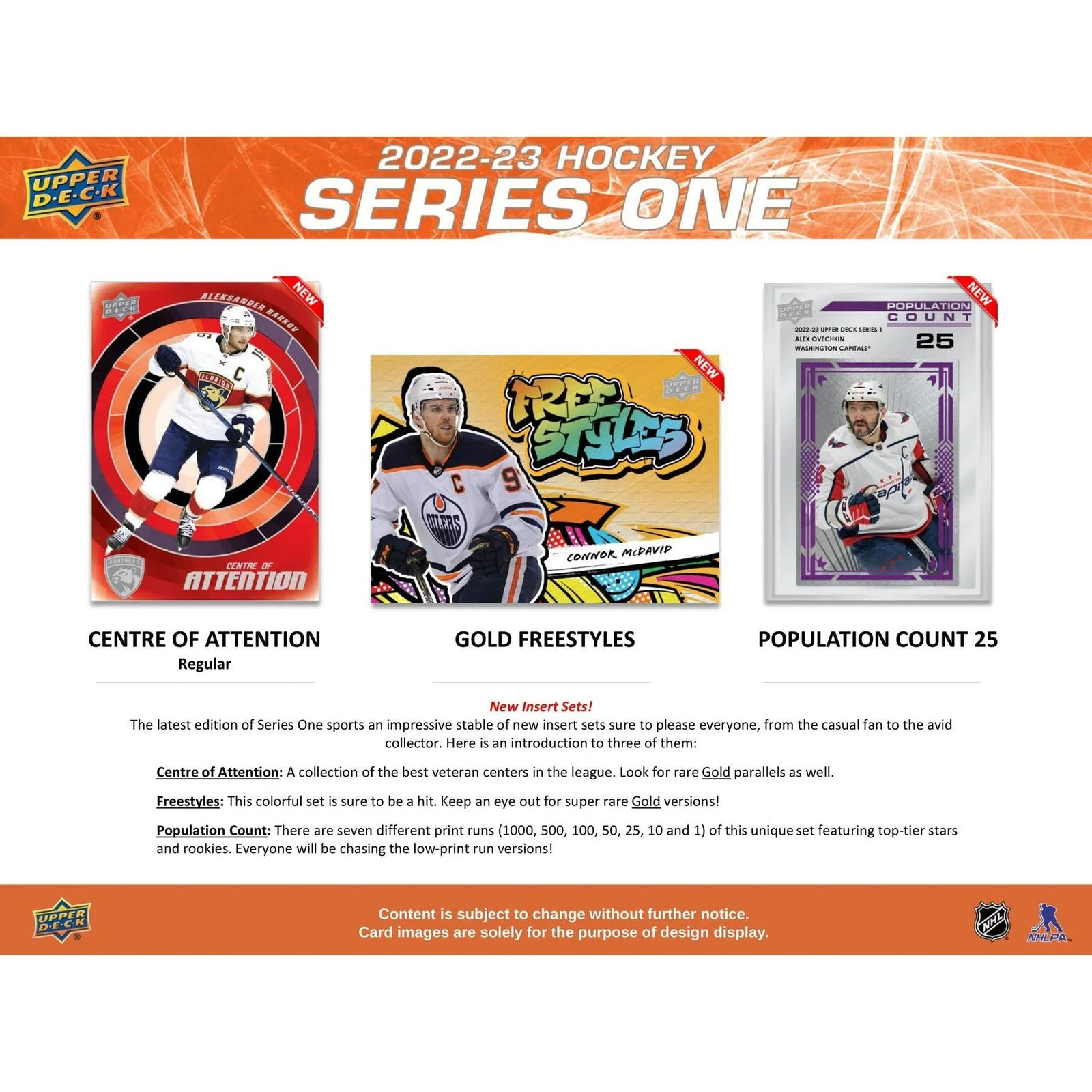 DRAFT - 2022-23 Upper Deck Series 1 Hockey Hobby Box