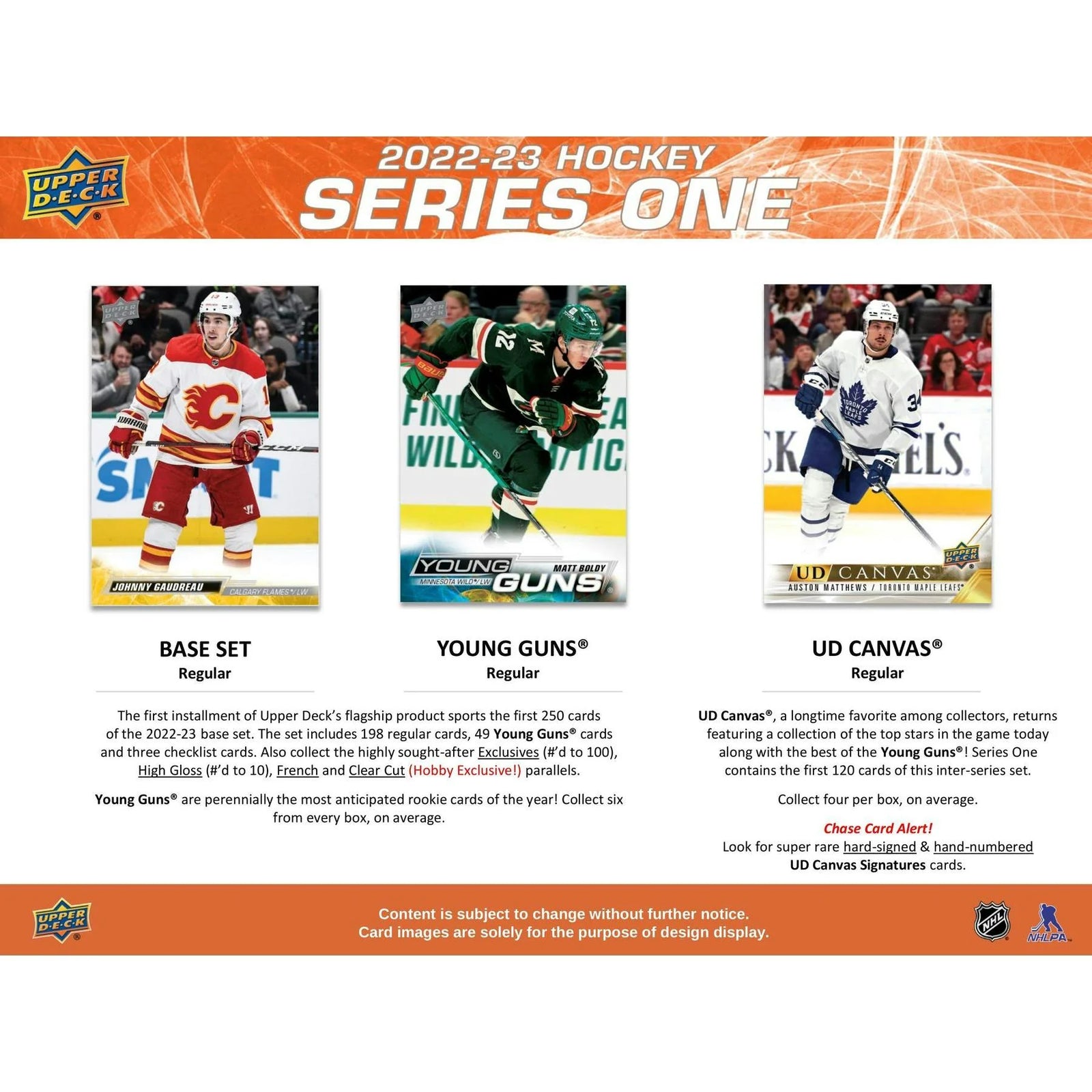DRAFT - 2022/23 Upper Deck Series 1 Hockey Hobby 12-Box Case | dacardworld:BVBC0U4VBF