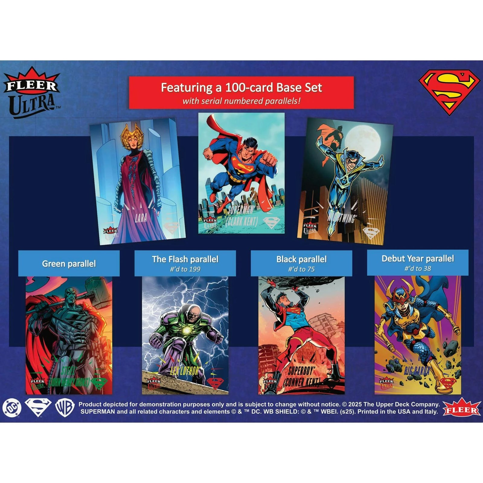 DRAFT - 2025 Upper Deck Fleer Ultra Superman Hobby Box