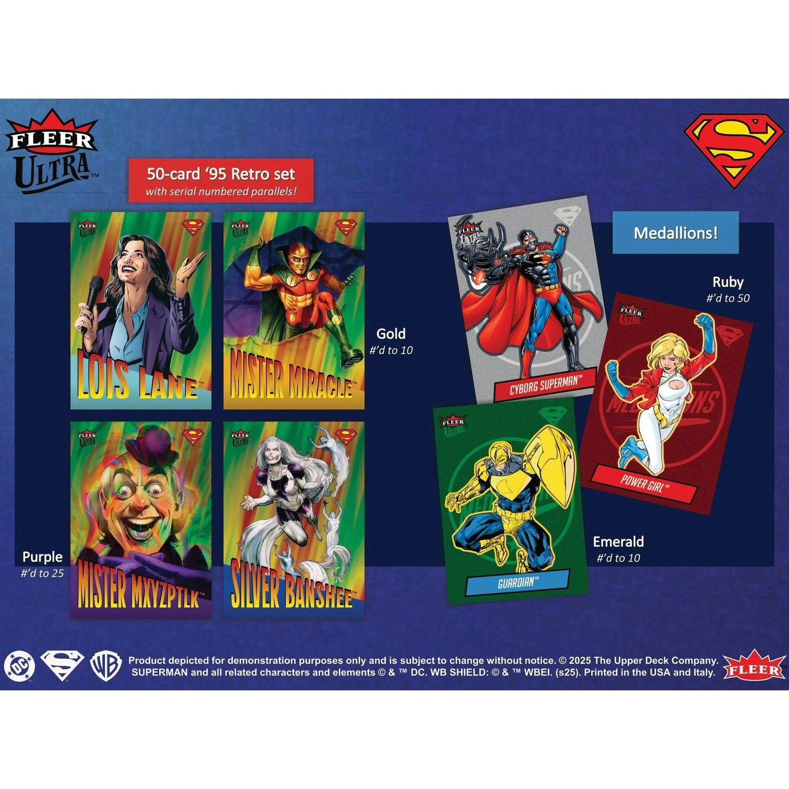 DRAFT - 2025 Upper Deck Fleer Ultra Superman Hobby Box