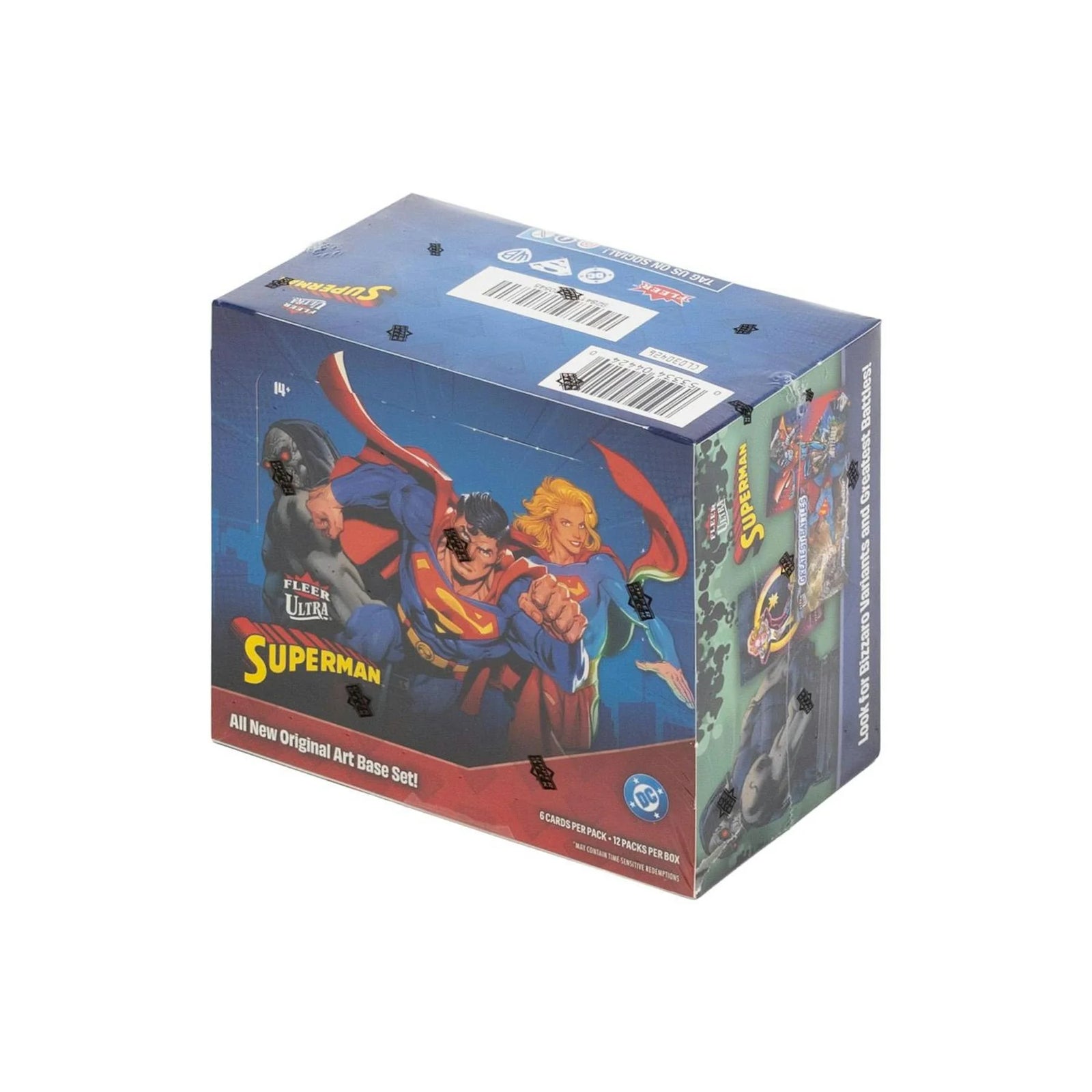 DRAFT - 2025 Upper Deck Fleer Ultra Superman Hobby 12-Box Case | BVBF0J3824