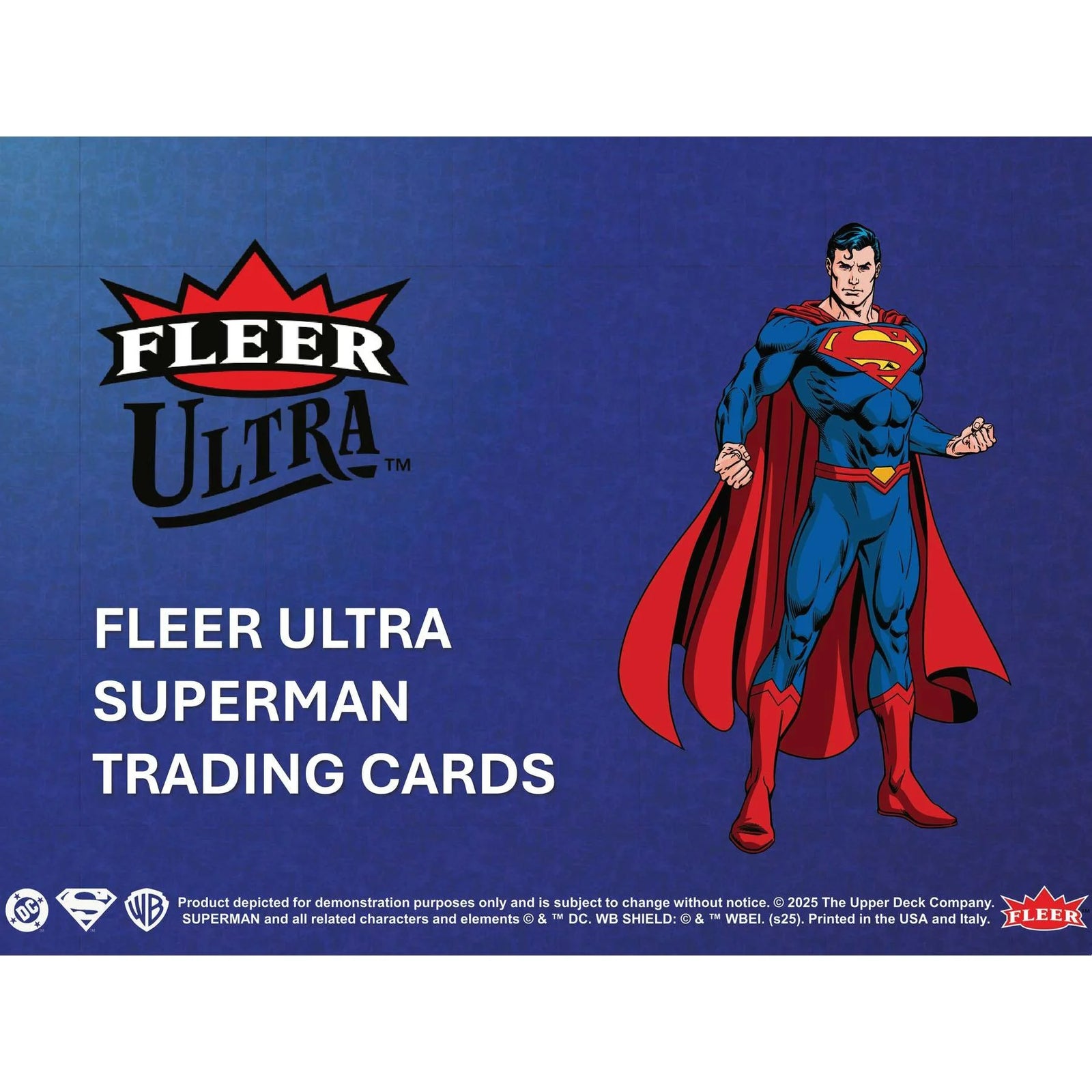 DRAFT - 2025 Upper Deck Fleer Ultra Superman Hobby 12-Box Case | BVBF0J3824
