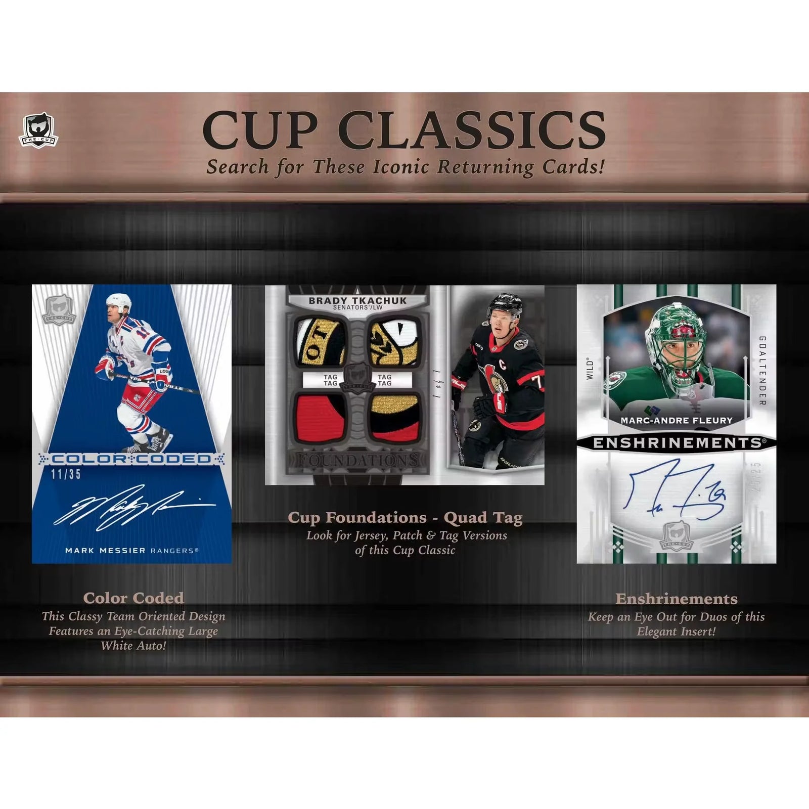 DRAFT - 2024-25 Upper Deck The Cup Hockey Hobby 6-Box Case
