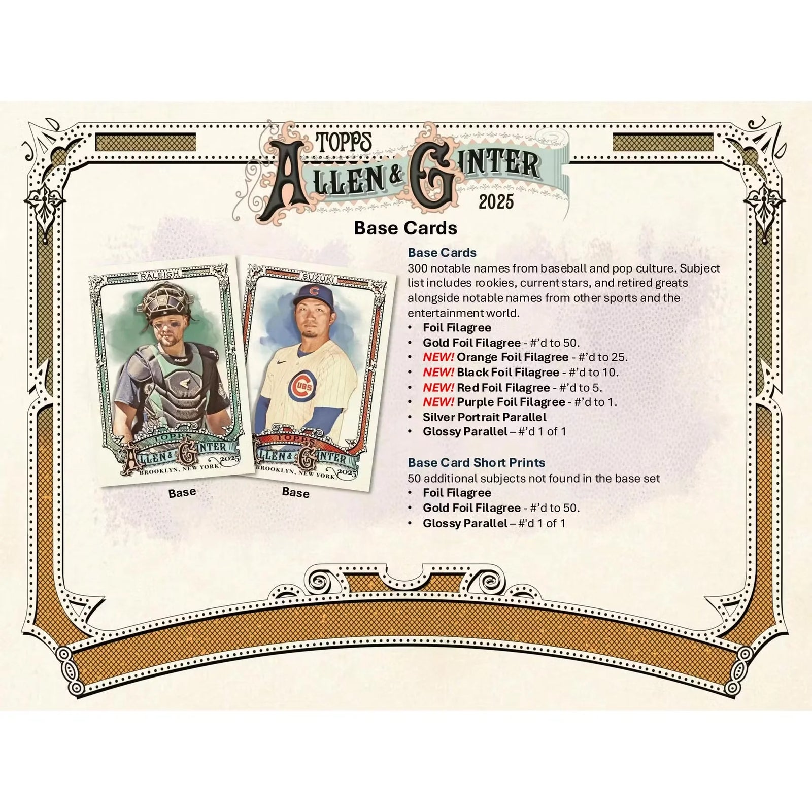 2025 Topps Allen & Ginter Baseball Blaster 40-Box Case (Ships Sealed Only) - D