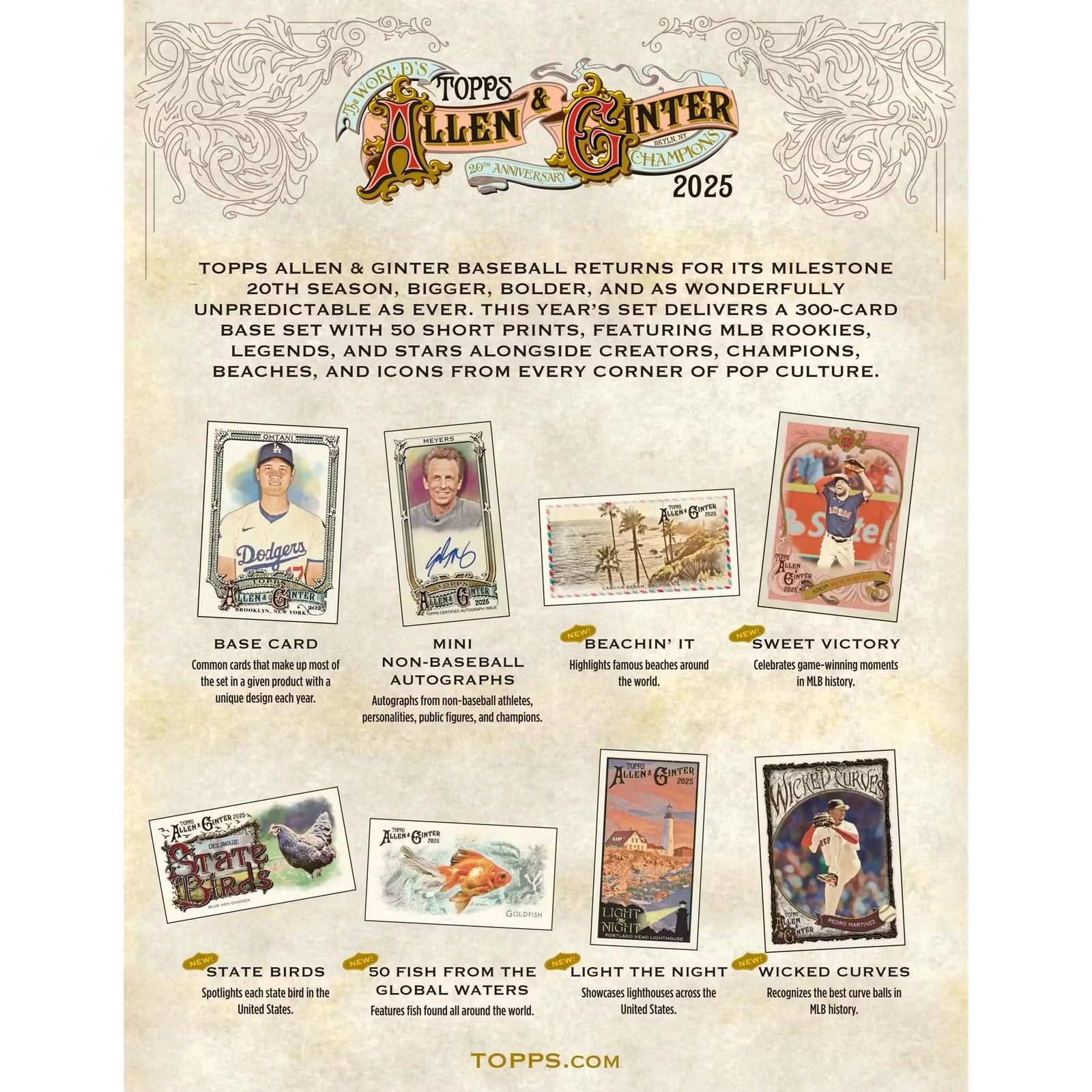 2025 Topps Allen & Ginter Baseball Blaster 40-Box Case (Ships Sealed Only) - D