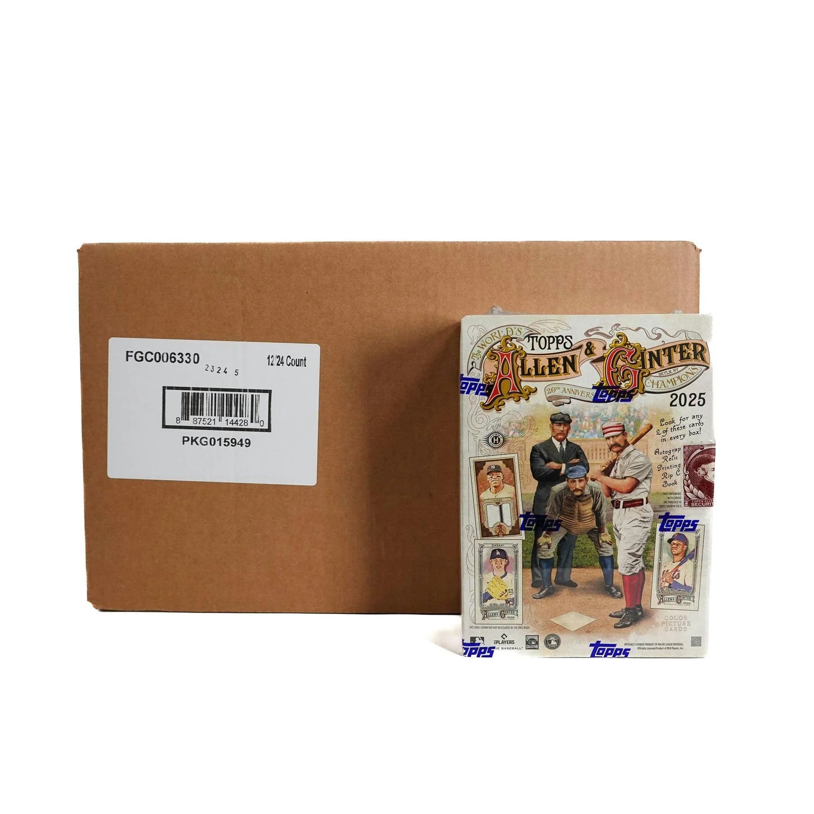 DRAFT - New 2025 Topps Allen & Ginter Baseball Hobby 12-Box Case