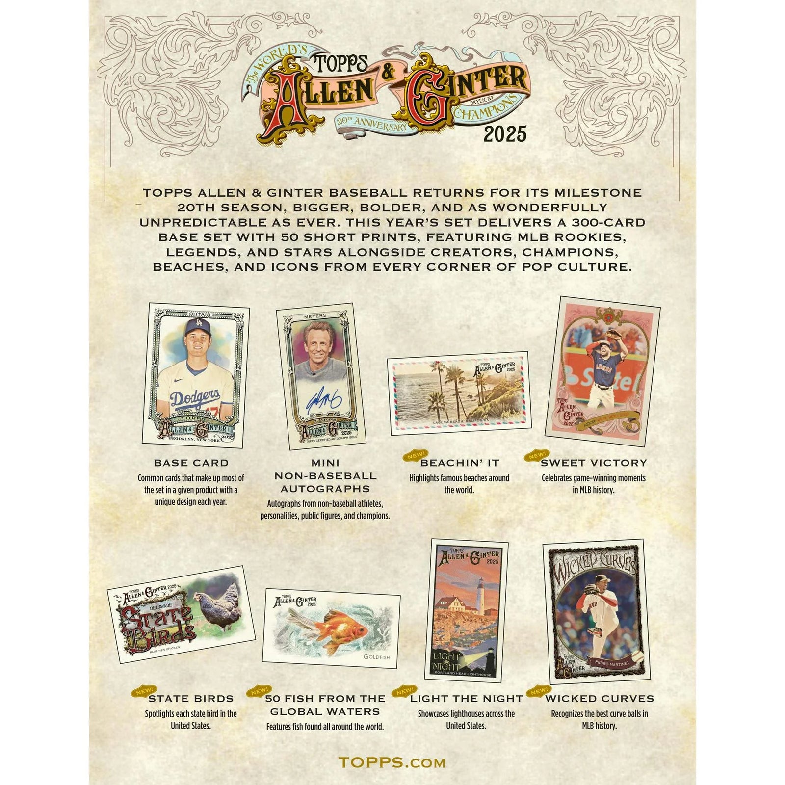 DRAFT - New 2025 Topps Allen & Ginter Baseball Hobby 12-Box Case