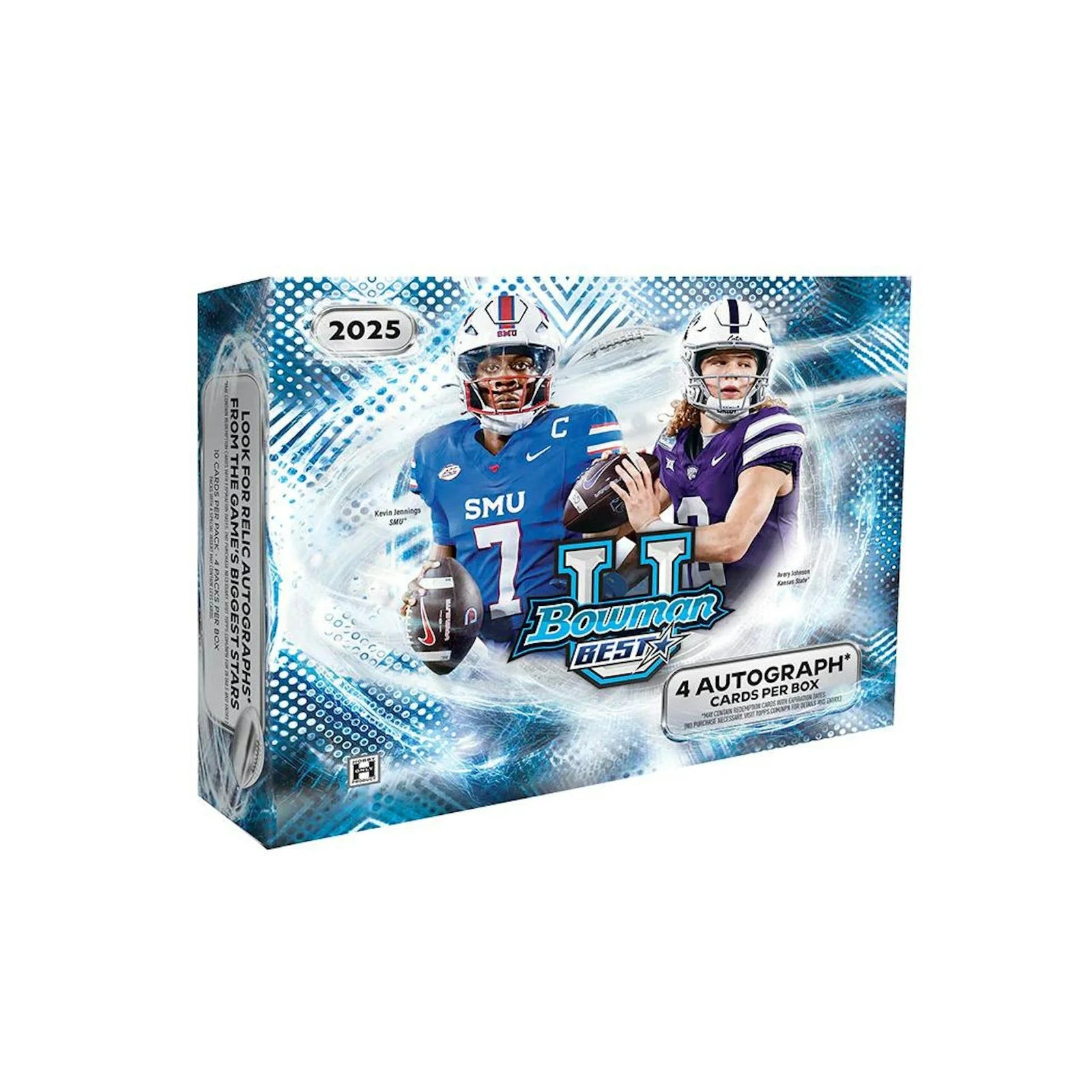 DRAFT - 2025 Bowman University Best Football Hobby Box $299.95 Add to Cart