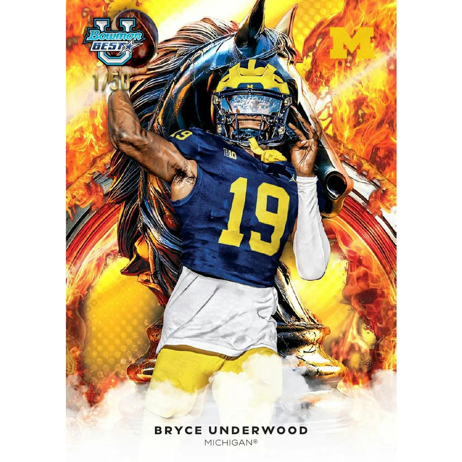 DRAFT - 2025 Bowman University Best Football Hobby Box $299.95 Add to Cart