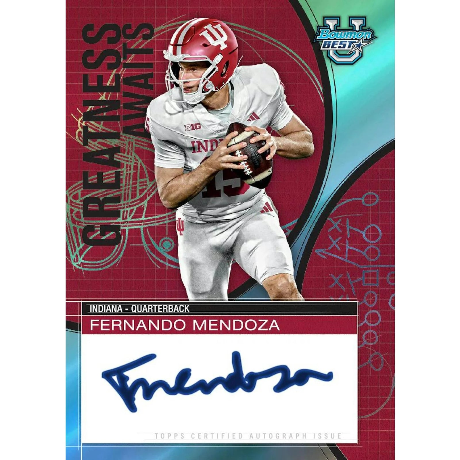 DRAFT - 2025 Bowman University Best Football Hobby 12-Box Case | BVBG0MDCQ6