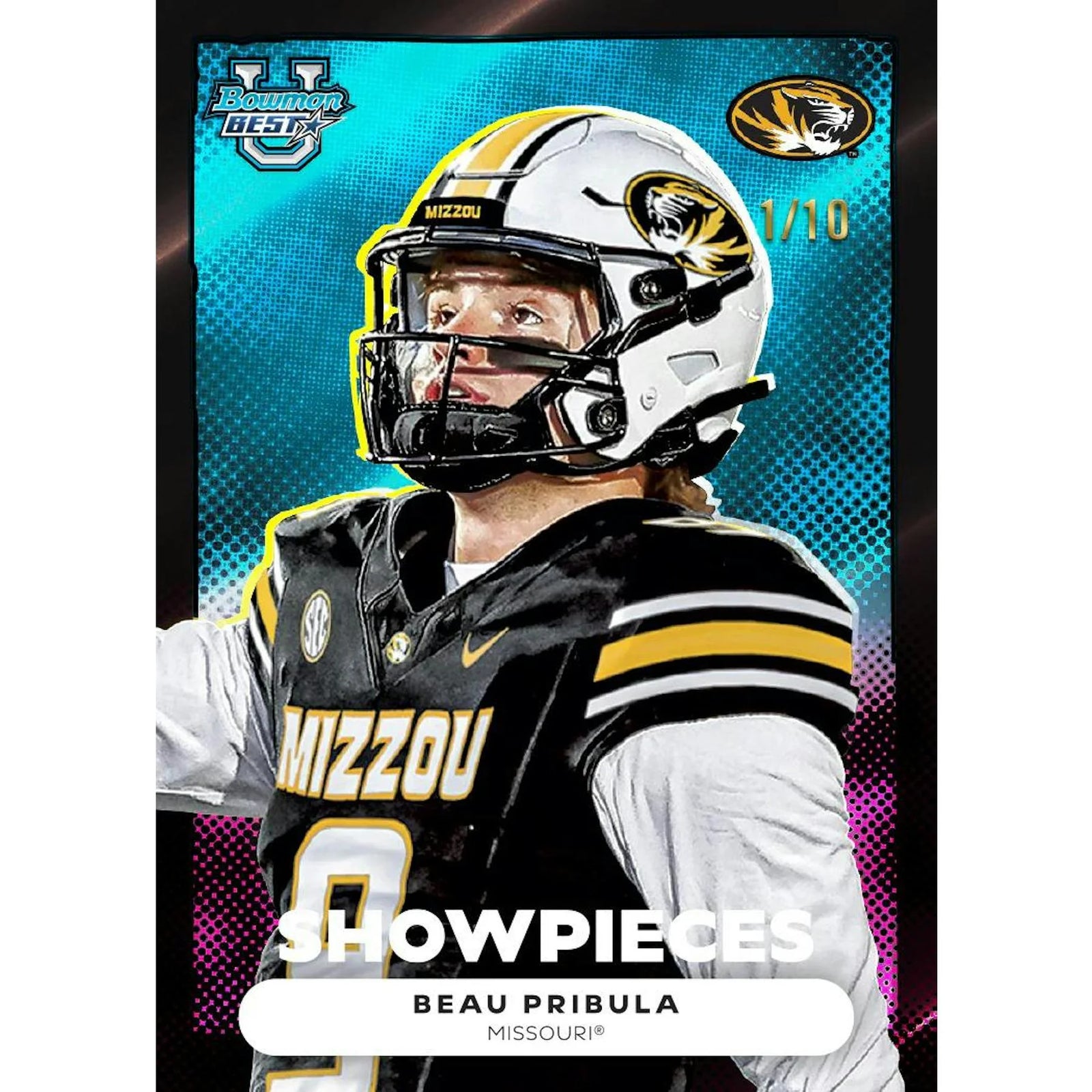 DRAFT - 2025 Bowman University Best Football Hobby 12-Box Case | BVBG0MDCQ6