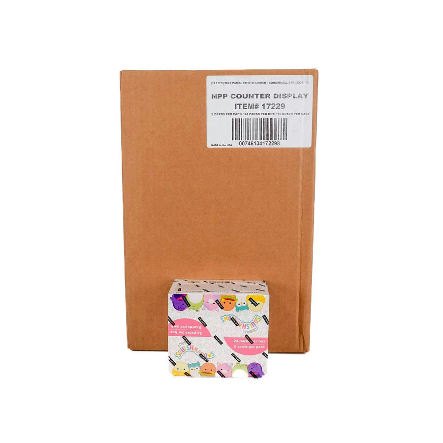DRAFT - 2024 Panini Squishmallows Retail 12-Box Case | Green Shimmer Parallel