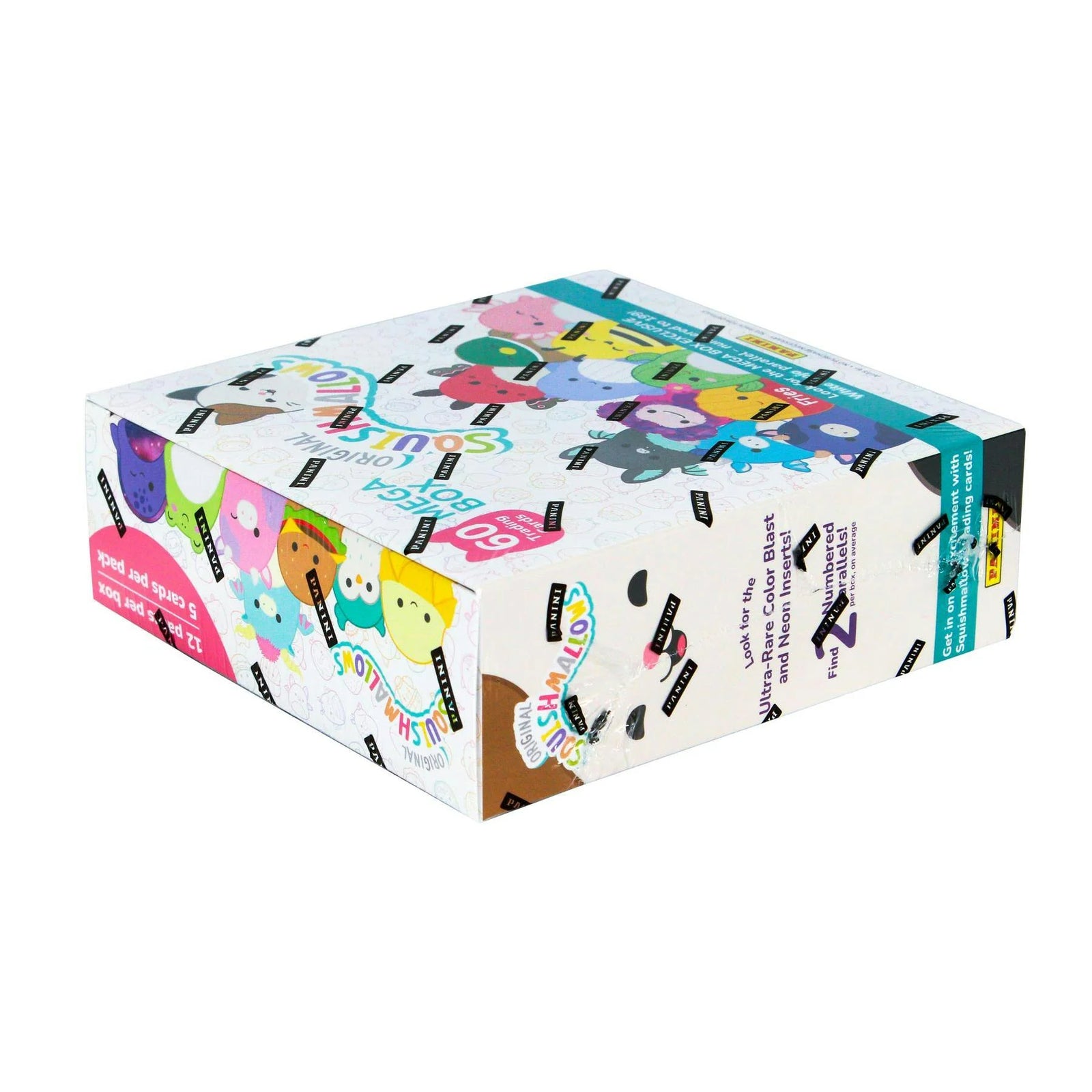 DRAFT - 2024 Panini Squishmallows Retail 12-Box Case | Green Shimmer Parallel