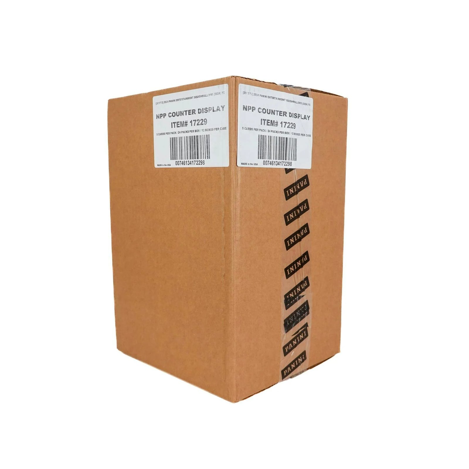 DRAFT - 2024 Panini Squishmallows Retail 12-Box Case | Green Shimmer Parallel