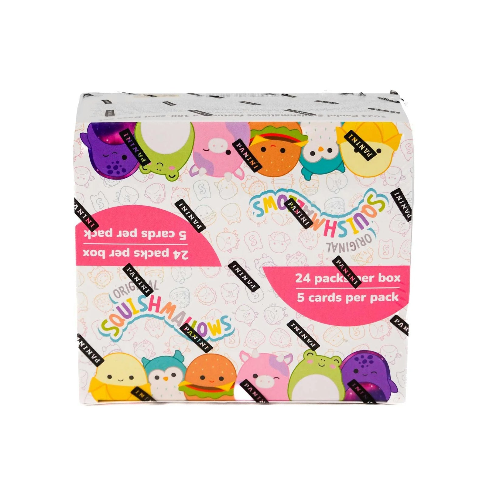 DRAFT - 2024 Panini Squishmallows Retail 12-Box Case | Green Shimmer Parallel