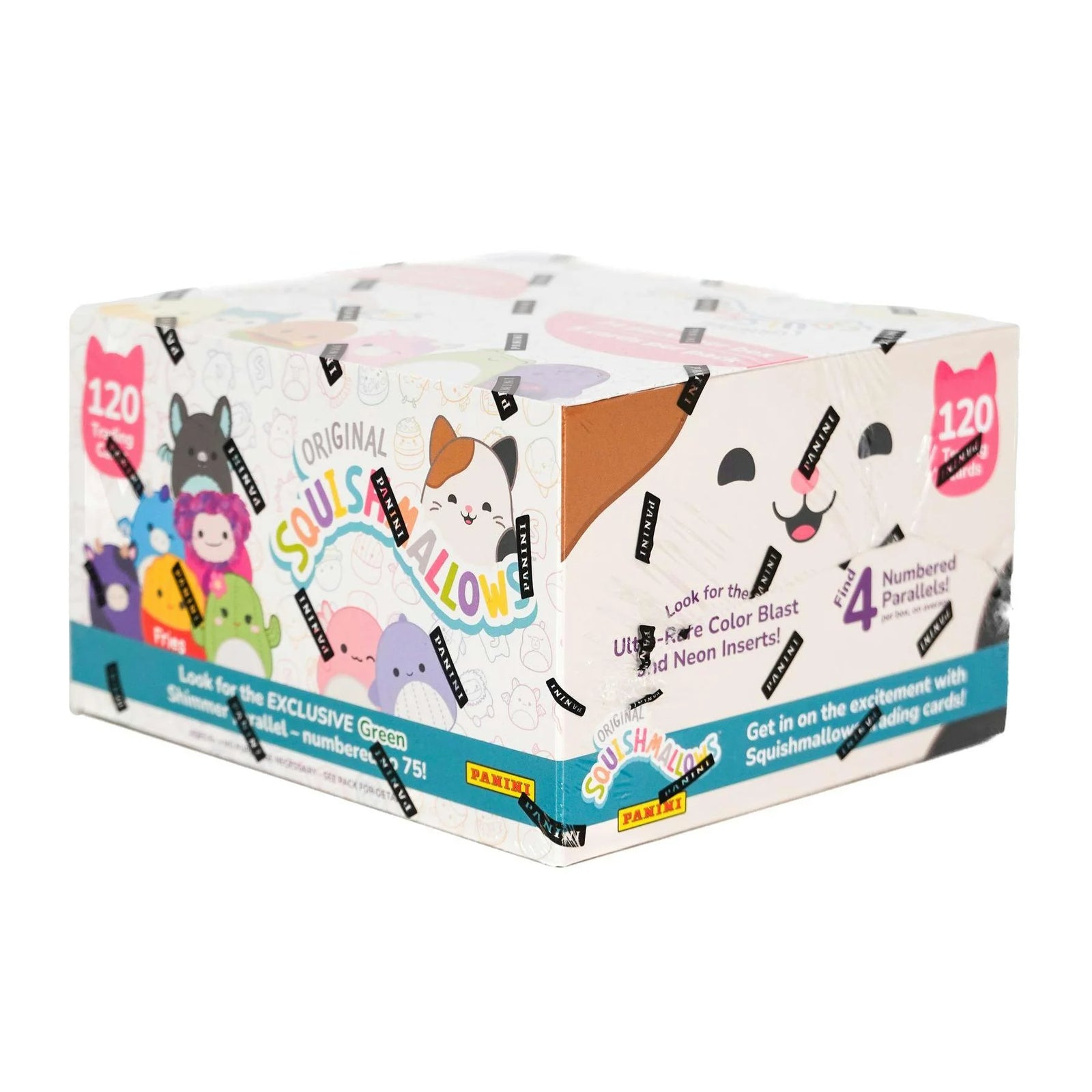 DRAFT - 2024 Panini Squishmallows Retail 12-Box Case | Green Shimmer Parallel