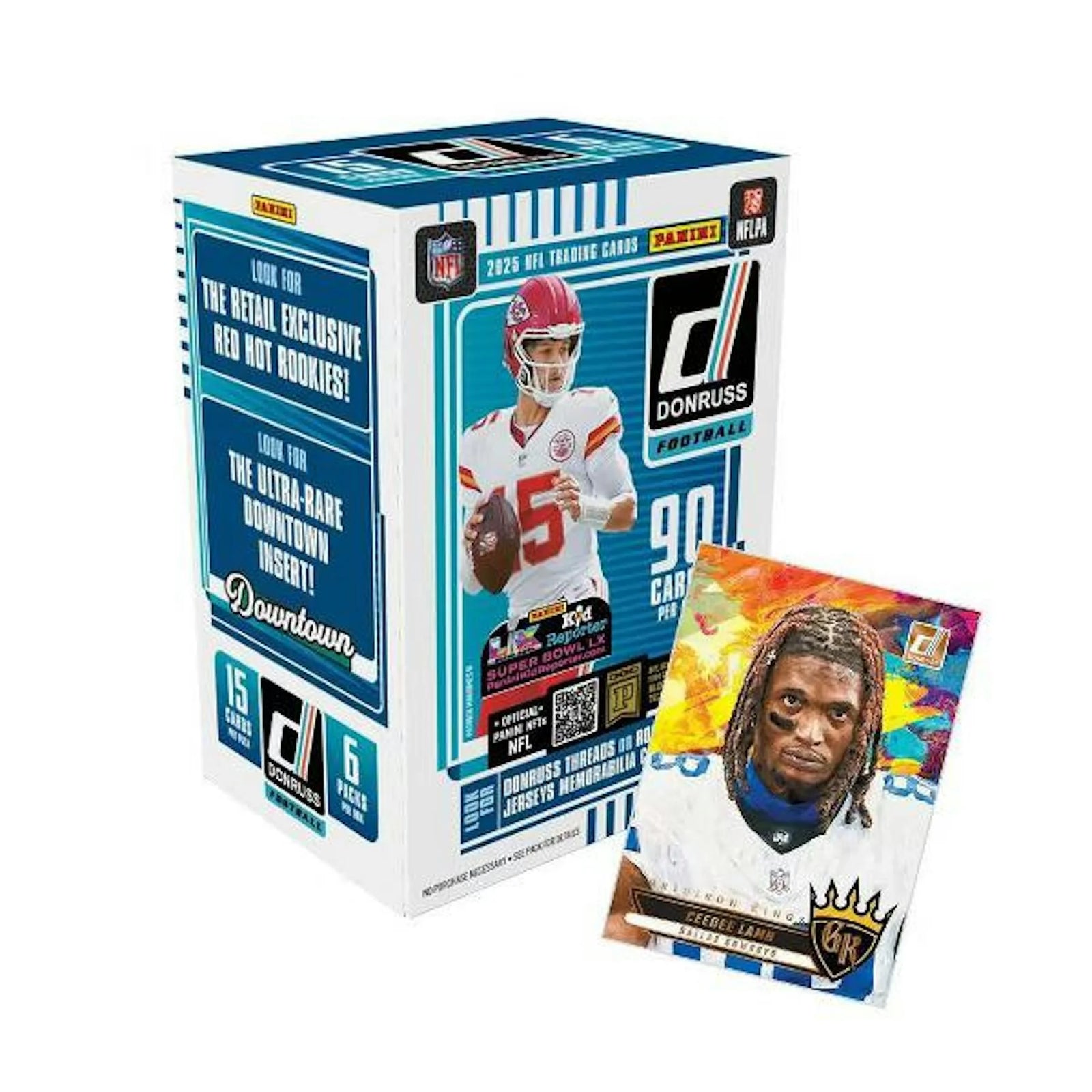 DRAFT - 2025 Panini Donruss Football Blaster Box | Red Hot Rookies