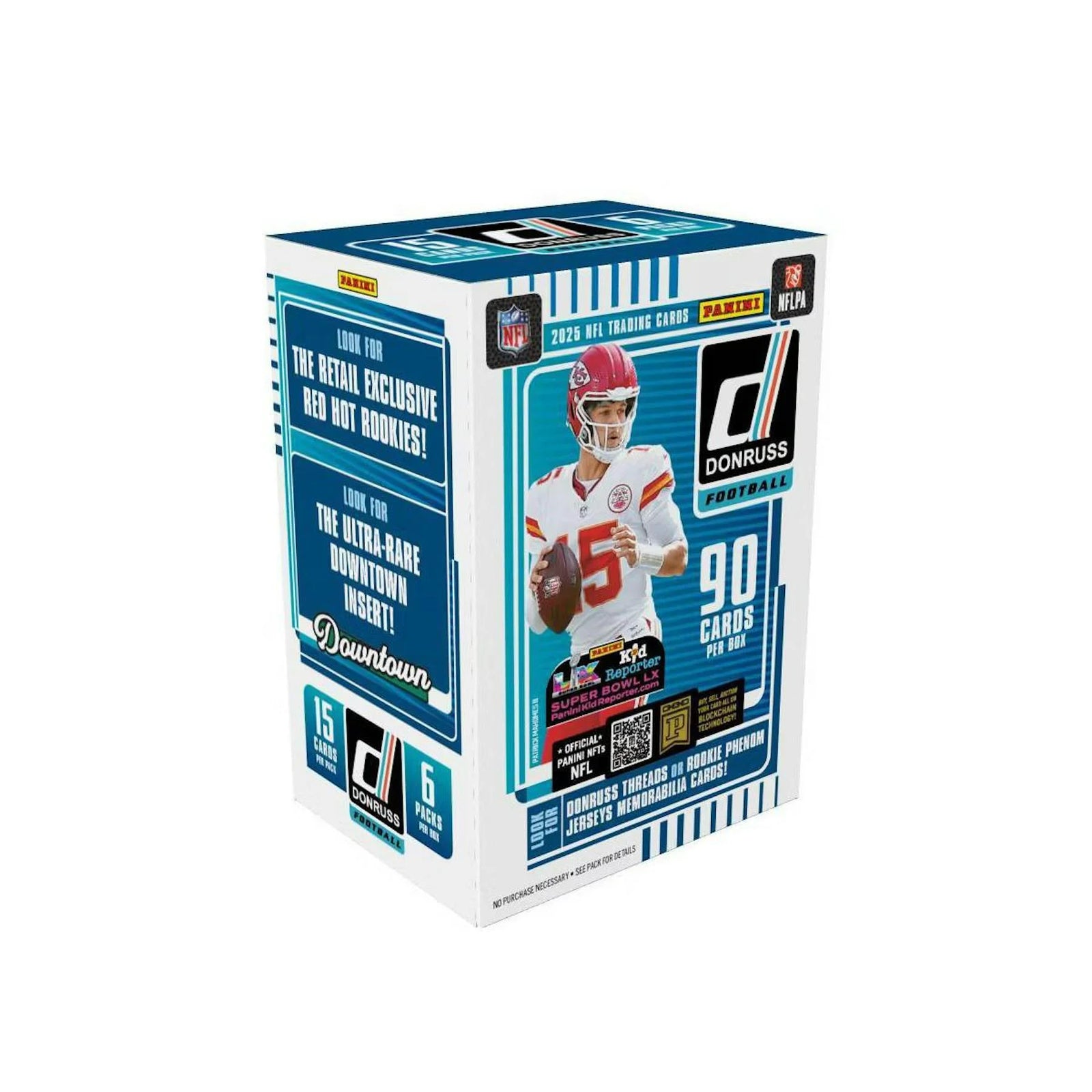 DRAFT - 2025 Panini Donruss Football Blaster 20-Box Case | Red Hot Rookies