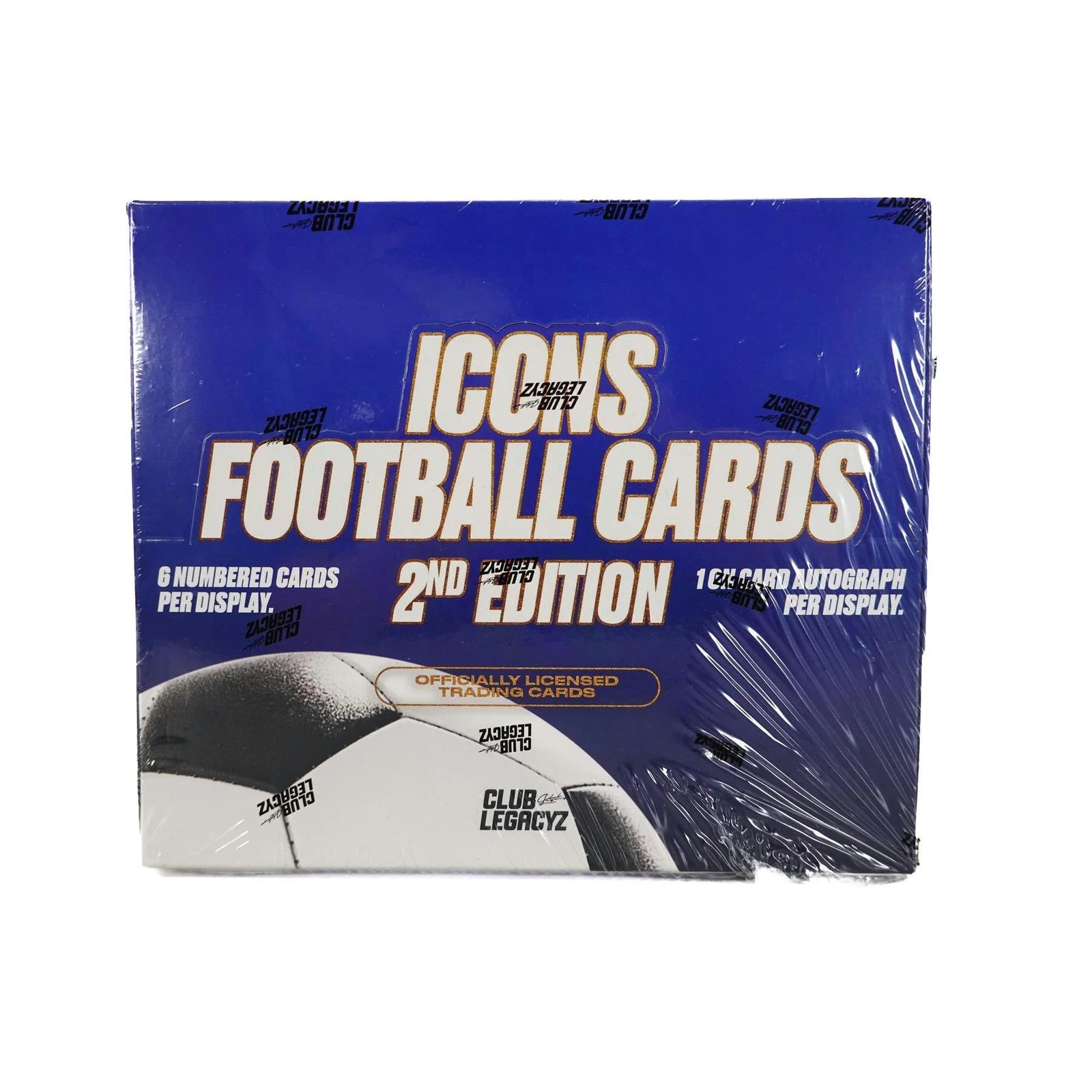 DRAFT - 2025 Club Legacyz Icons Soccer Second Edition Hobby Box