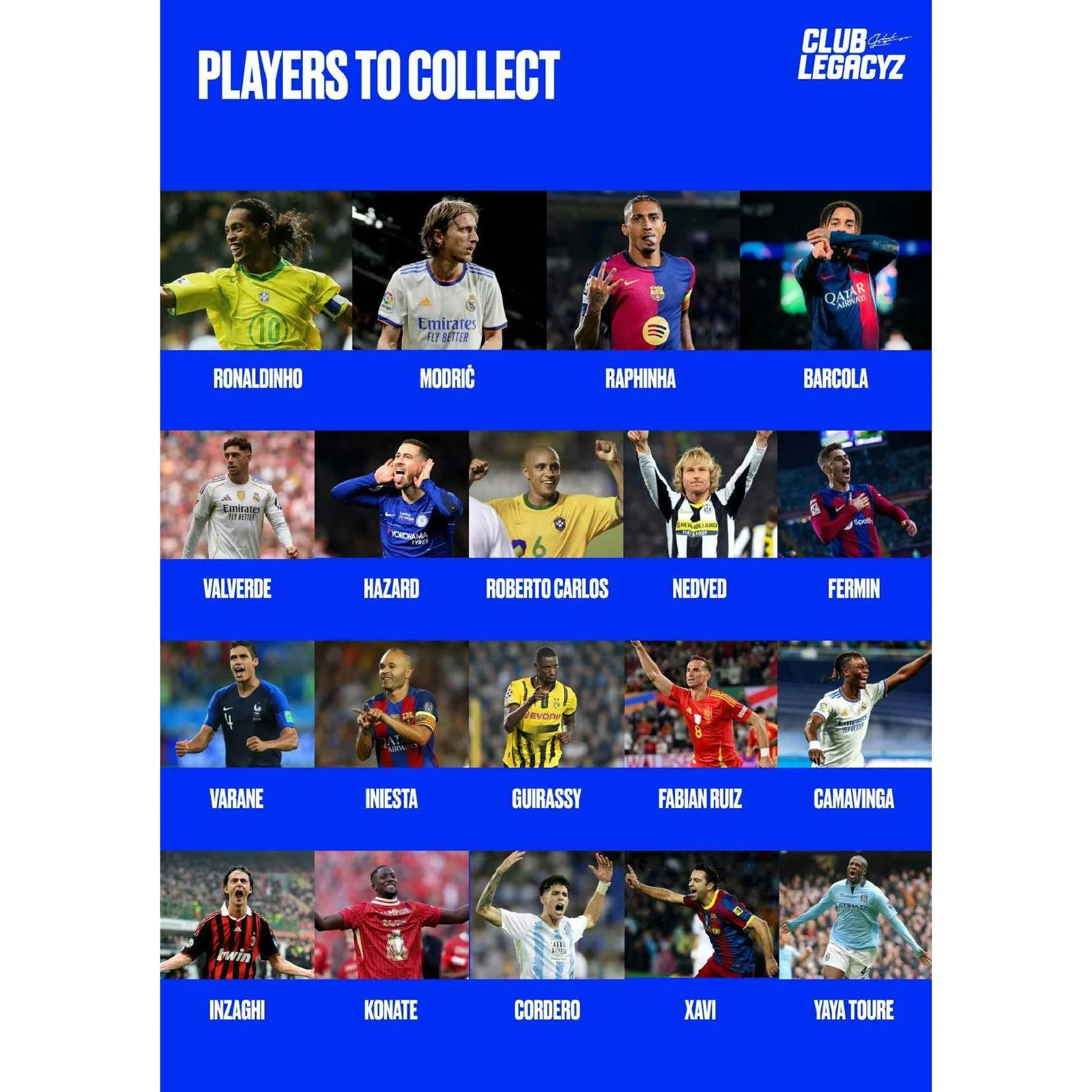 DRAFT - 2025 Club Legacyz Icons Soccer Second Edition Hobby Box