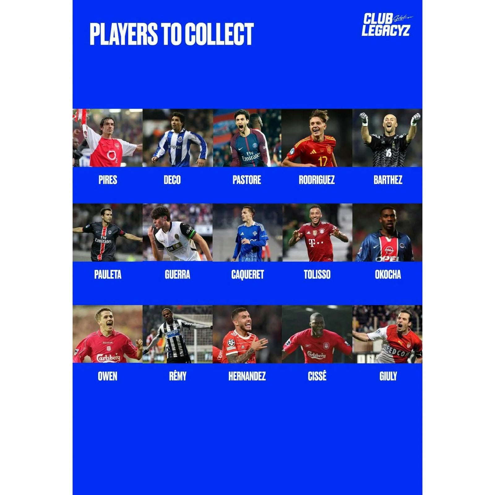 DRAFT - 2025 Club Legacyz Icons Soccer Second Edition Hobby Box