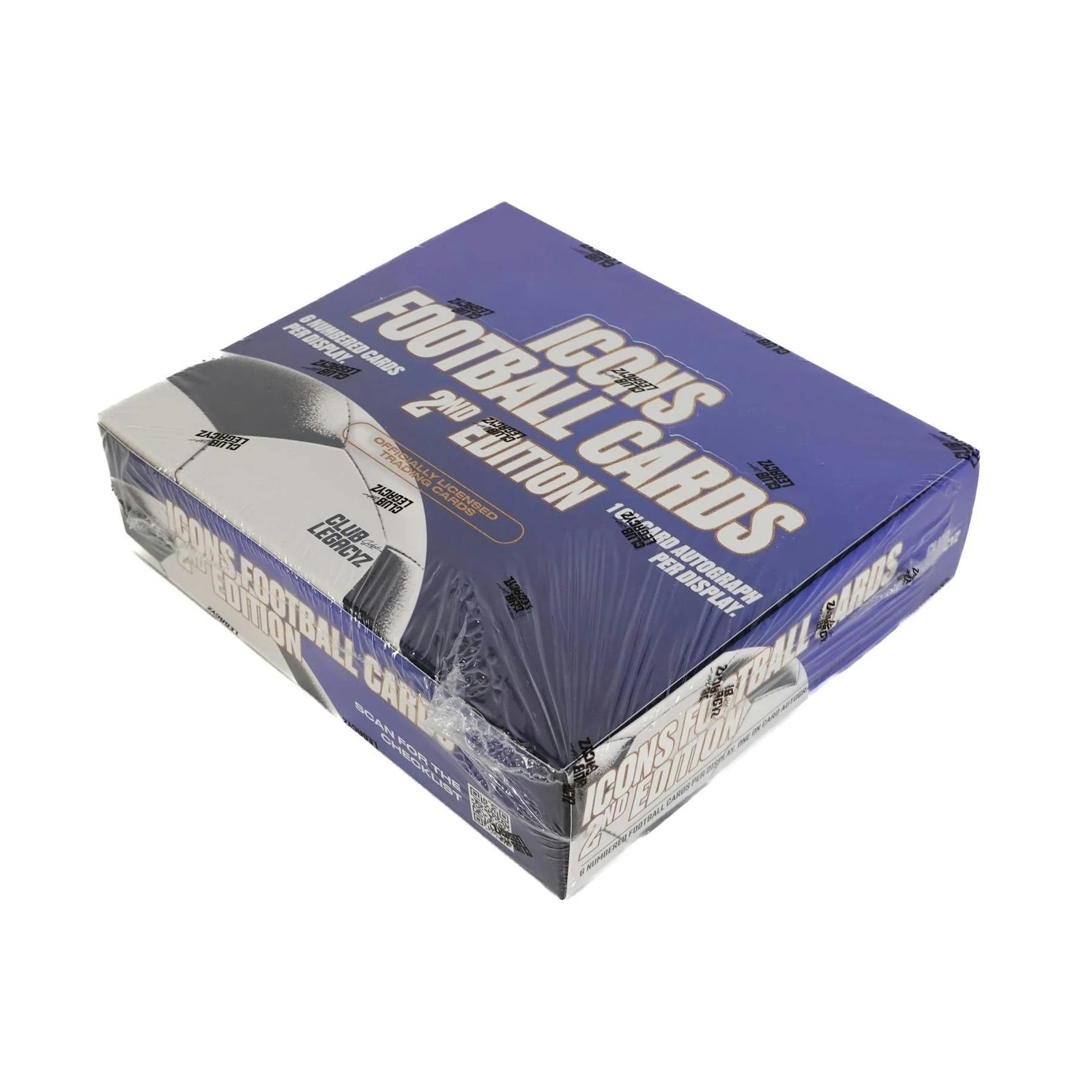 DRAFT - 2025 Club Legacyz Icons Soccer Second Edition Hobby Box