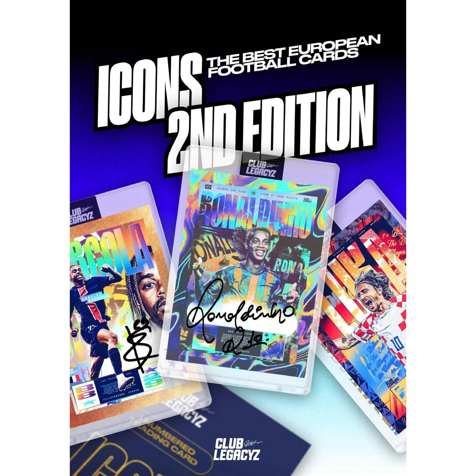 DRAFT - 2025 Club Legacyz Icons Soccer Second Edition Hobby Box