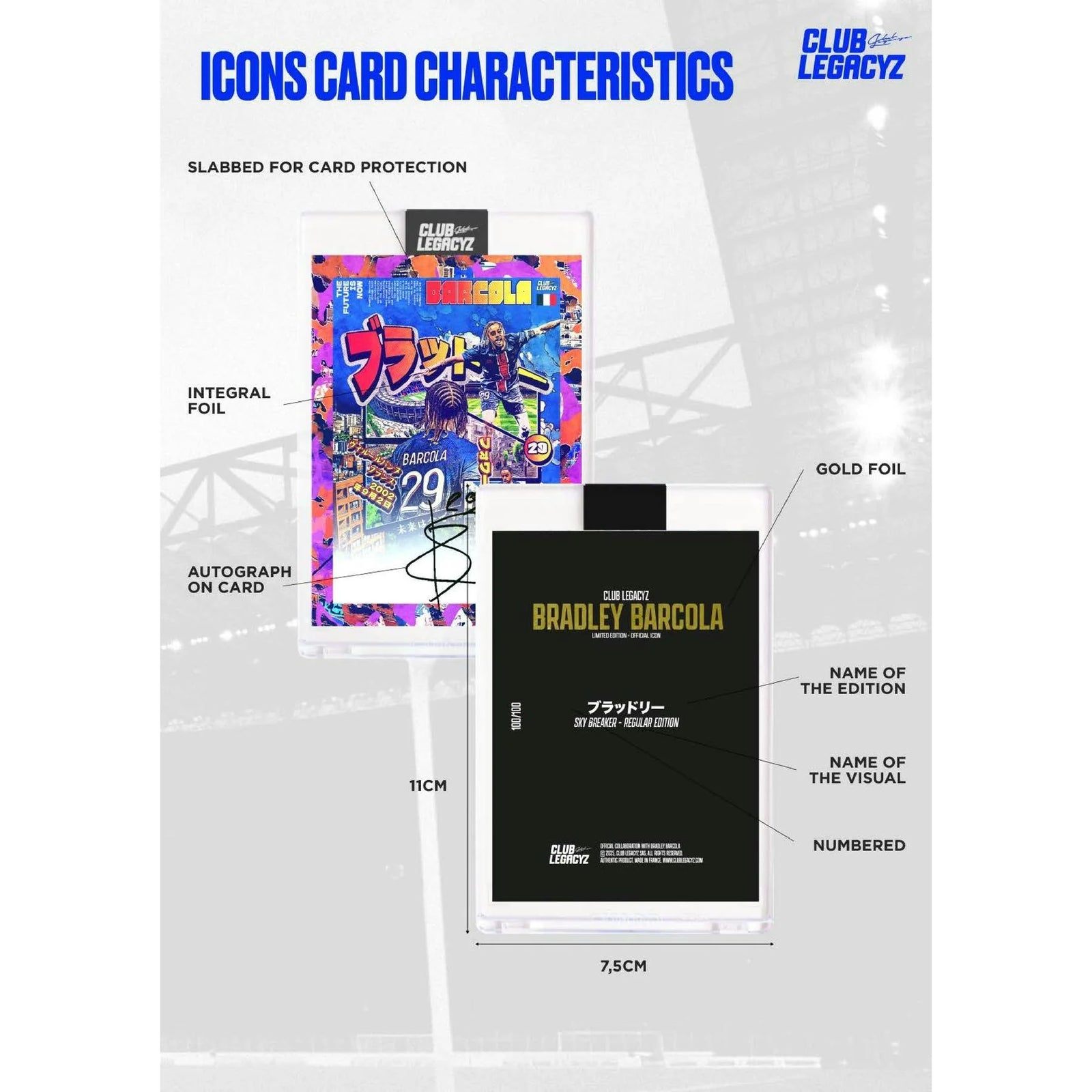 DRAFT - 2025 Club Legacyz Icons Soccer Second Edition Hobby Box