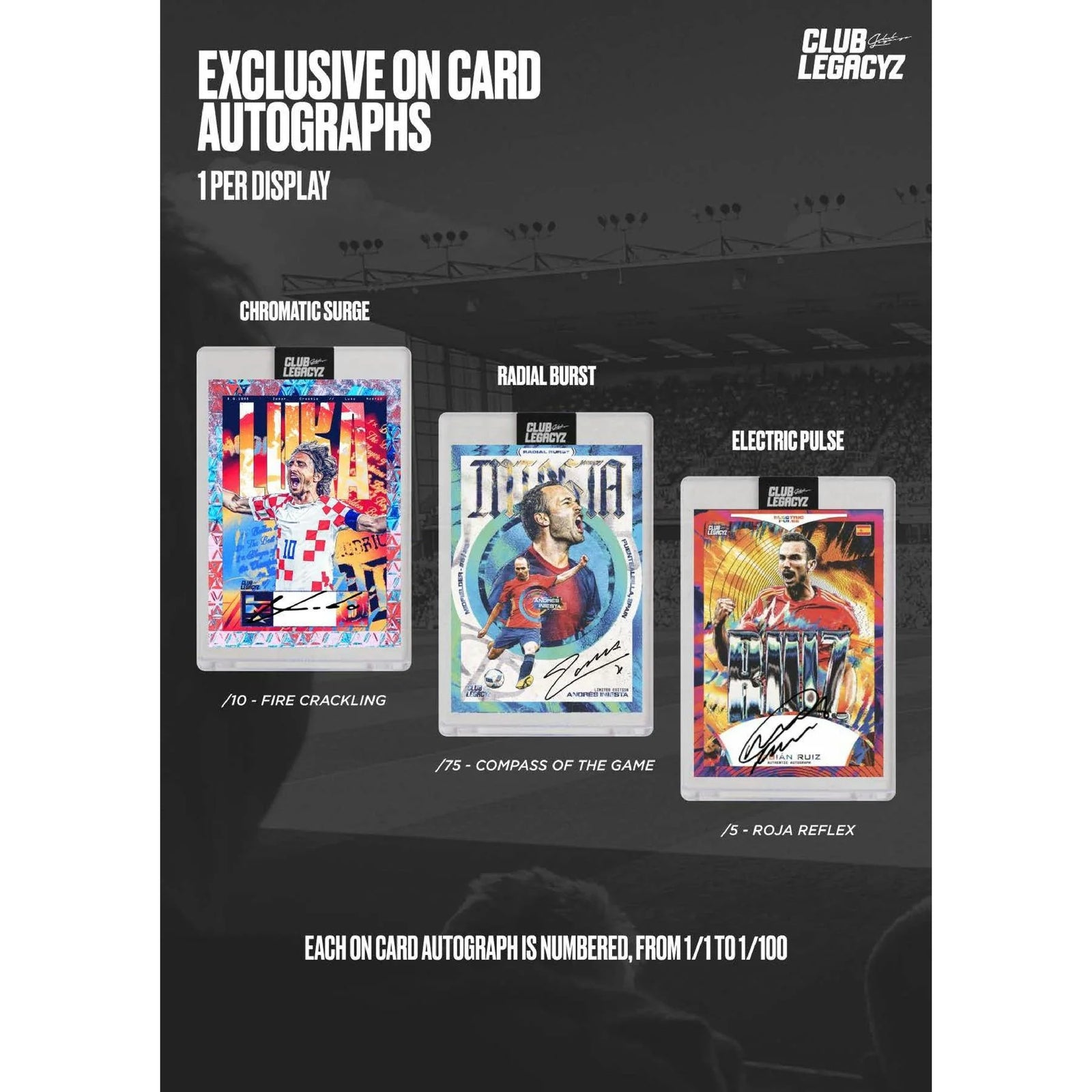 DRAFT - 2025 Club Legacyz Icons Soccer Second Edition Hobby Box
