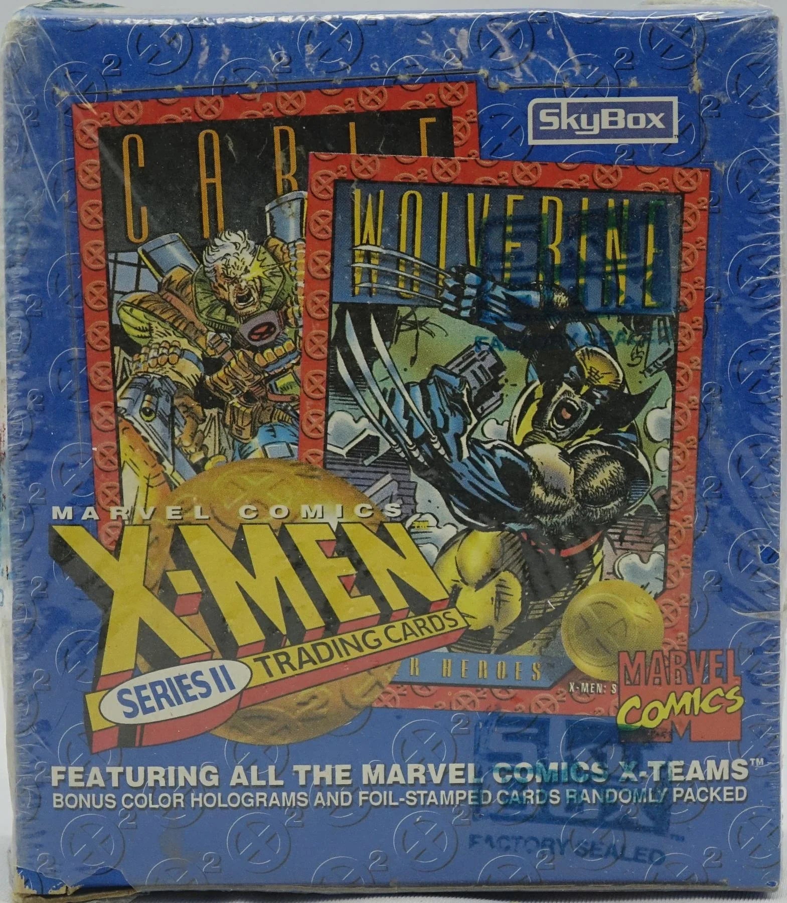 X-Men Series 2 Wax Box | 1993 Skybox Trading Cards (Ships Sealed Only)