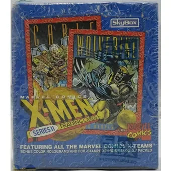 X-Men Series 2 Wax Box | 1993 Skybox Trading Cards (Ships Sealed Only)