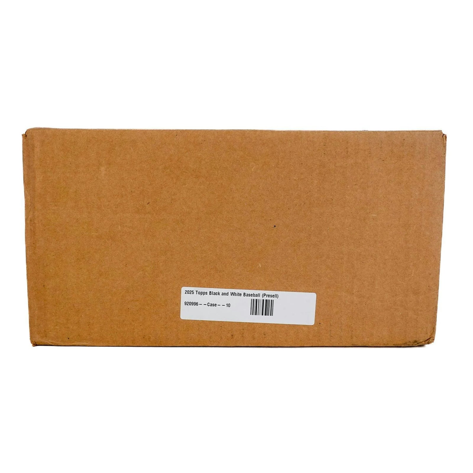 DRAFT - Just In 2025 Topps Black and White Baseball Collector 10-Box Case