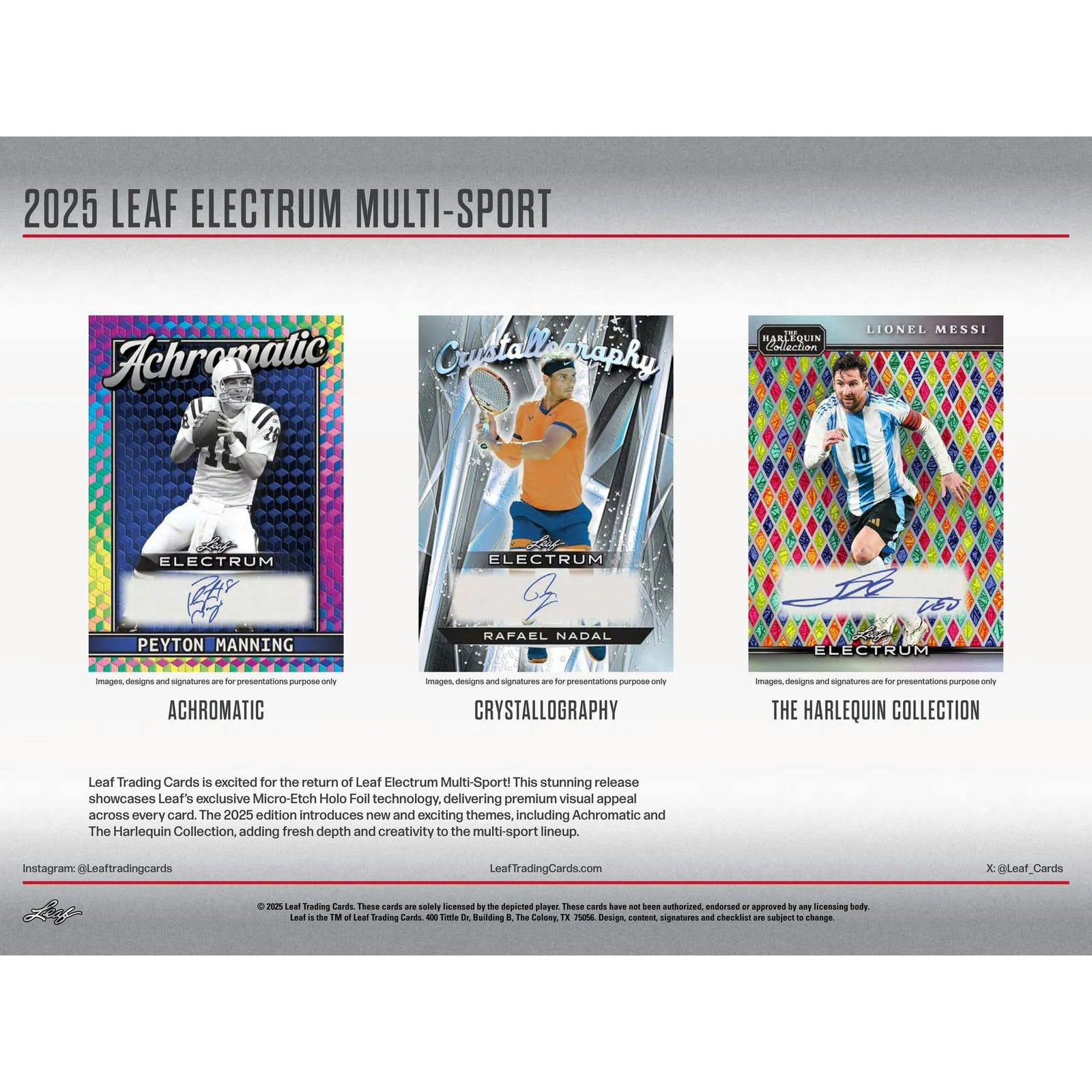 DRAFT - 2025 Leaf Electrum Multisport Super Mega Box