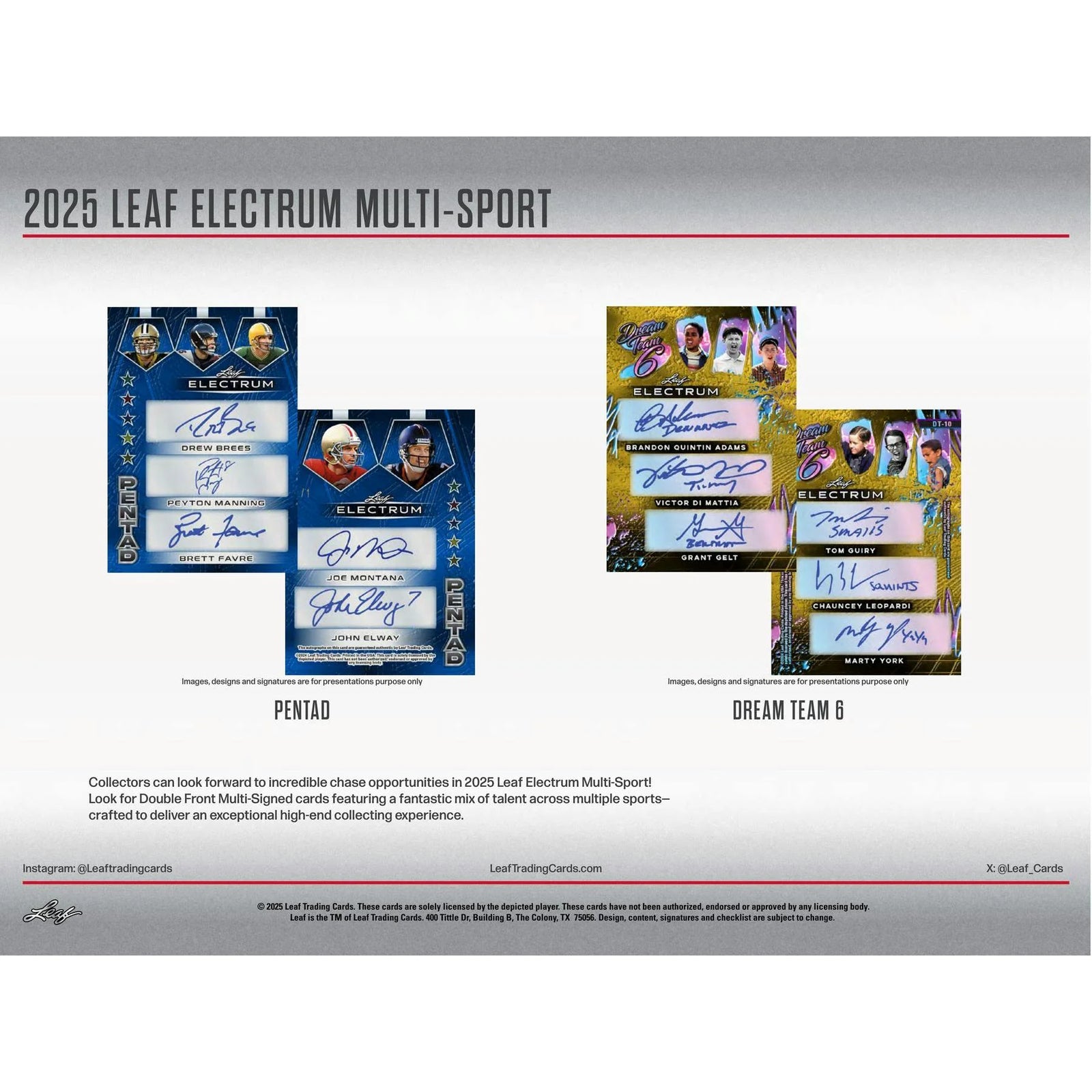 DRAFT - 2025 Leaf Electrum Multisport Super Mega Box
