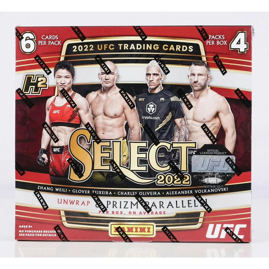 DRAFT - Just In 2022 Panini Select UFC H2 Hobby Hybrid Box
