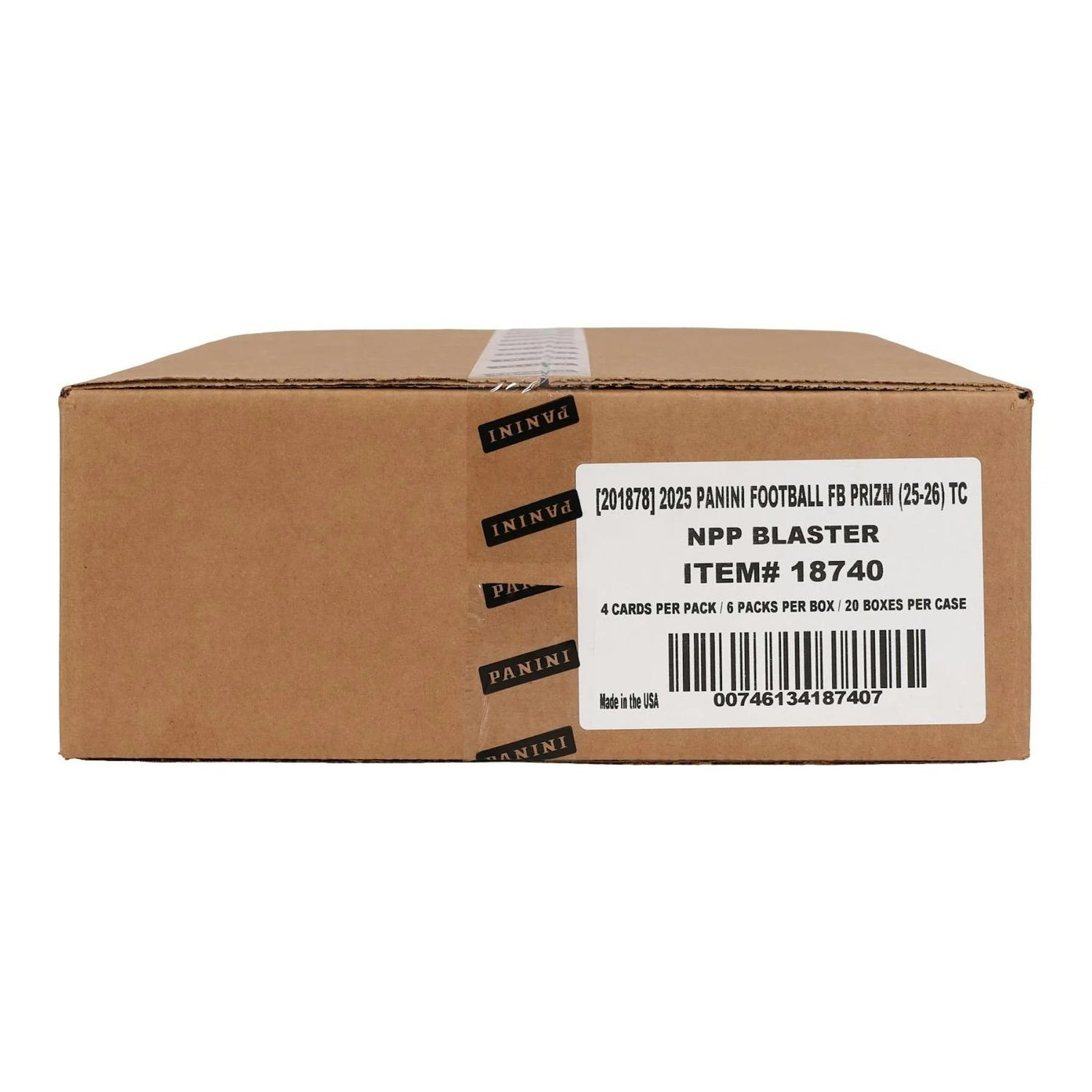 DRAFT - 2025 Panini Prizm Football Blaster 20-Box Case | Lazer Prizms